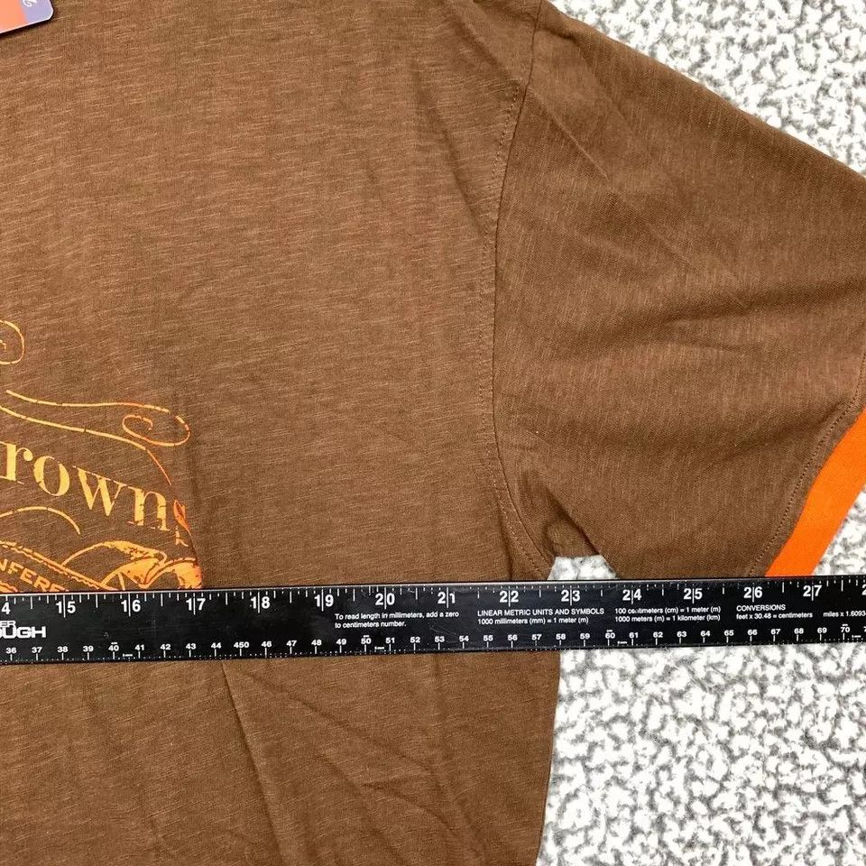 Mitchell & Ness Cleveland Browns Shirt Men XL Mitchell & Ness Cotton New Size US XL / EU 56 / 4 - 5 Thumbnail