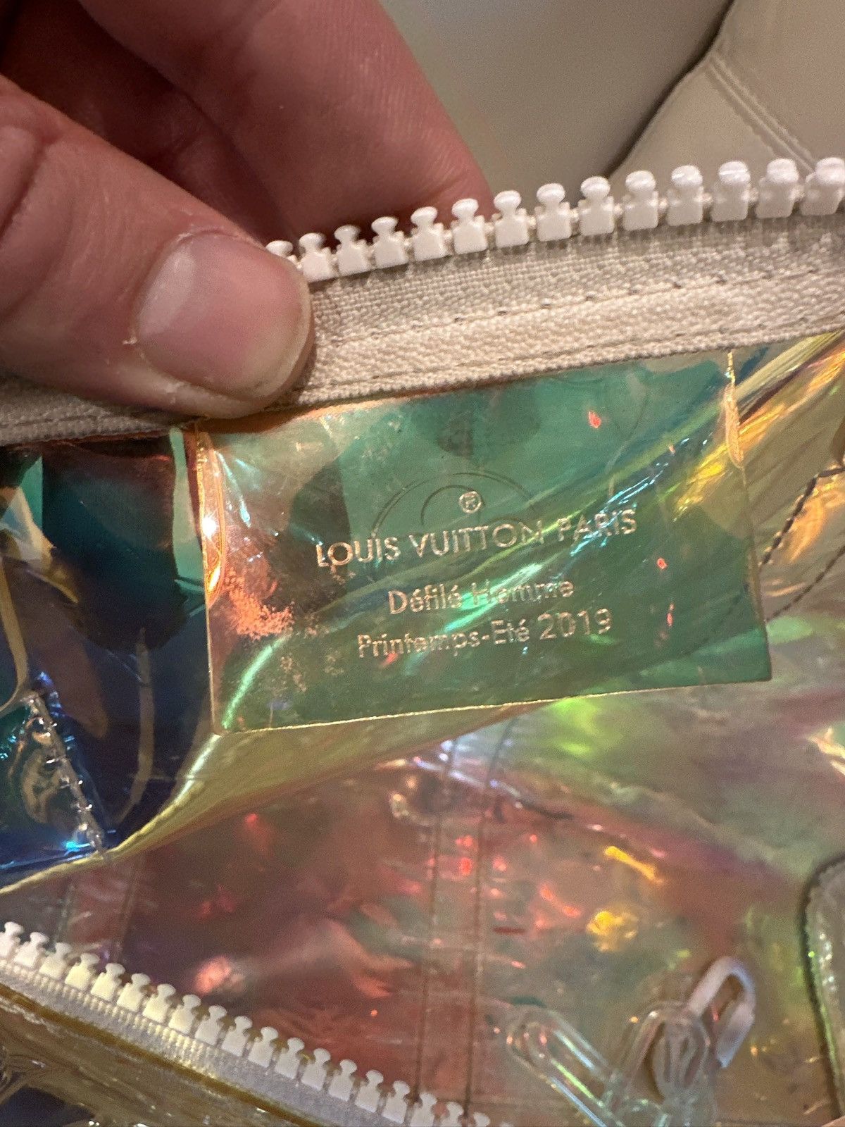 Louis Vuitton × Virgil Abloh Louis Vuitton Monogram Canvas Keepall 50 Size ONE SIZE - 5 Thumbnail