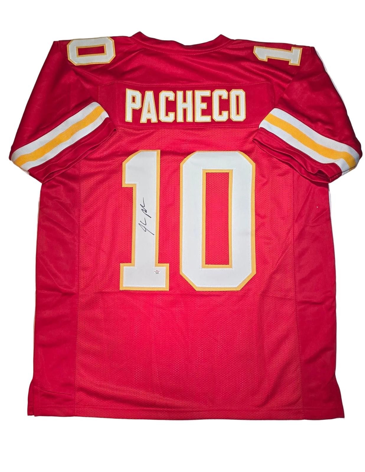 Other Isiah Pacheco KC Chiefs autographed football jersey COA (XL) Size ONE SIZE - 2 Thumbnail