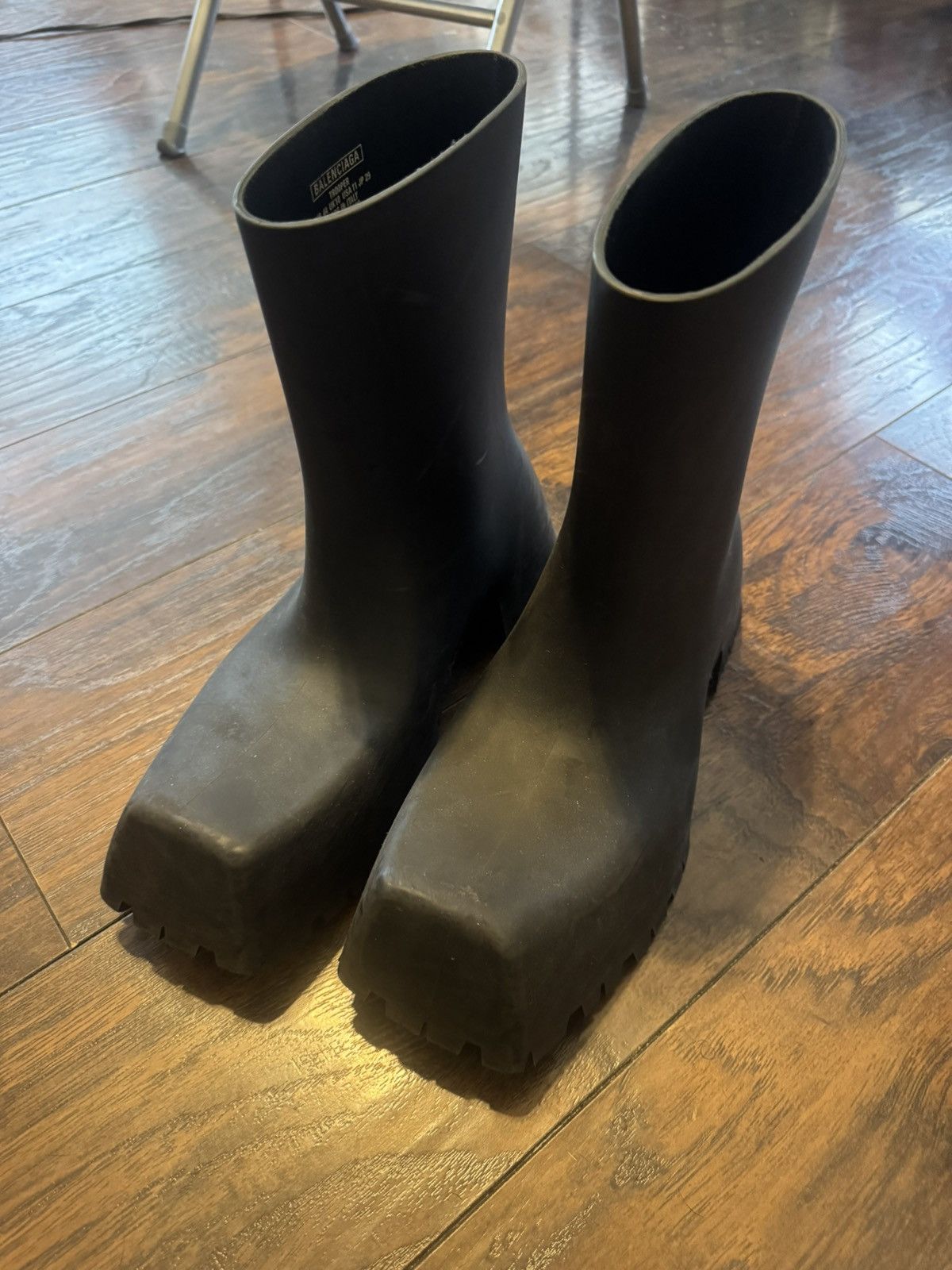 Balenciaga Trooper Rubber Boots | Grailed