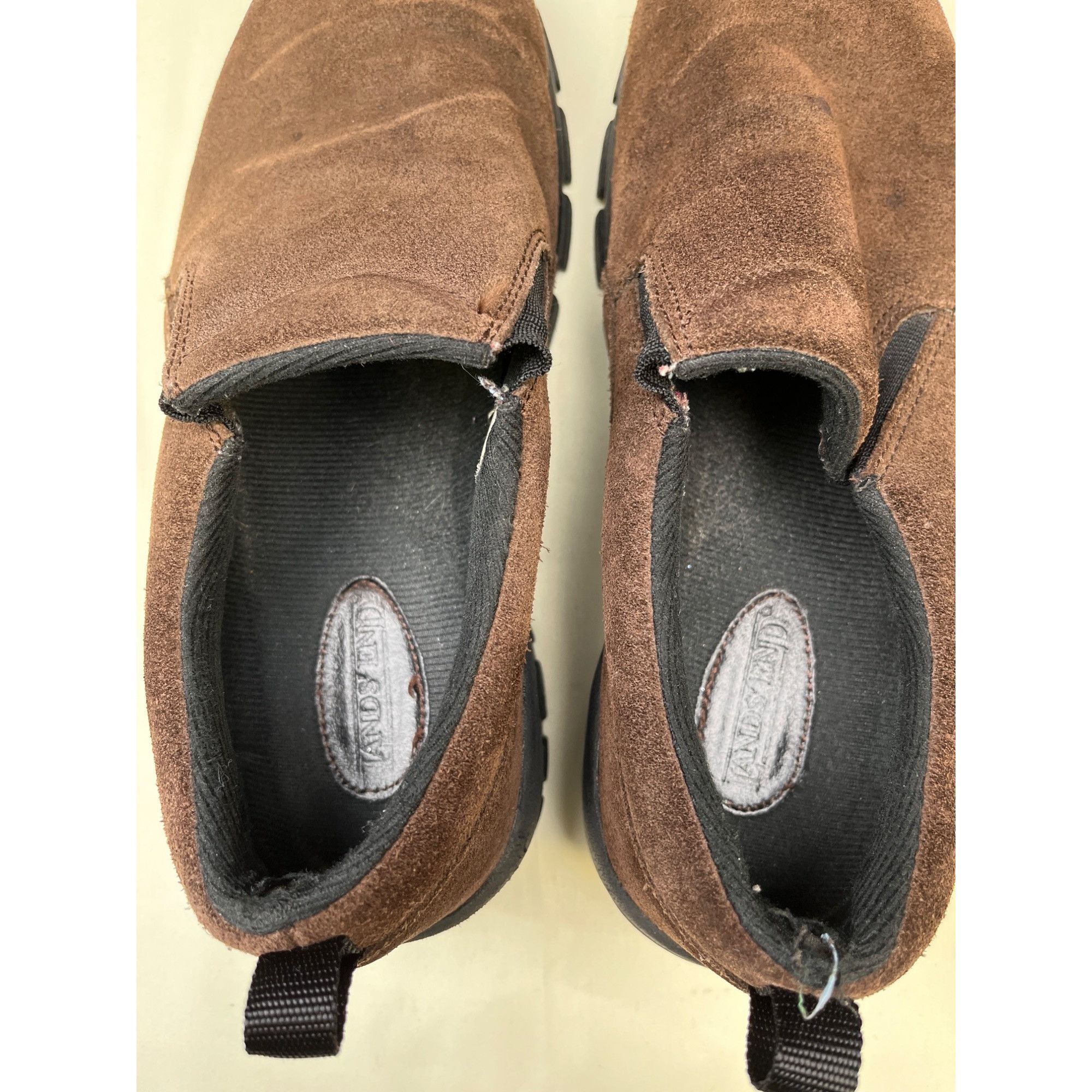 Other Land's End Men's Brown Suede Slip On Shoes Size9 SKU 5576 Size US 9 / EU 42 - 5 Thumbnail