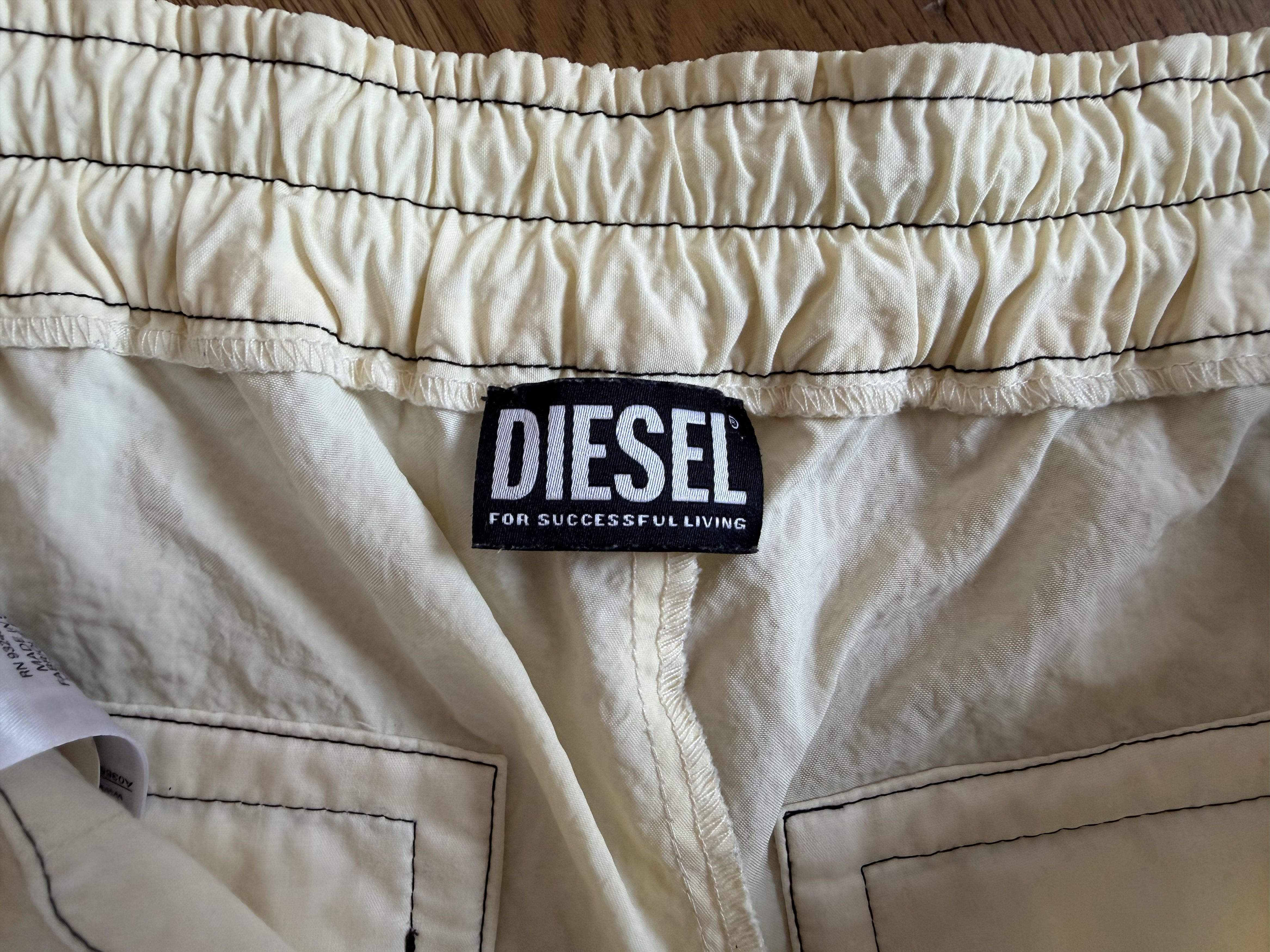 Diesel Diesel Cargo Pants with faux-leather Size US 31 - 3 Thumbnail