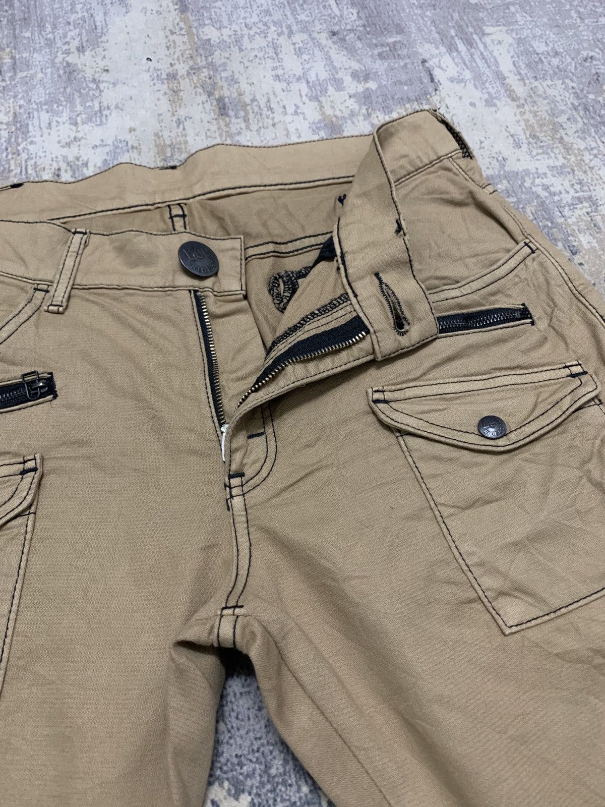 If Six Was Nine Japanese Lee Multipocket Cargo pant ifsixwasnine style Size US 33 - 6 Thumbnail