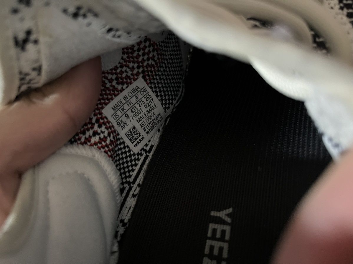 Adidas × Kanye West Yeezy Boost 350 V2 ‘Zebra’ 2017 Size US 9.5 / EU 42-43 - 6 Thumbnail