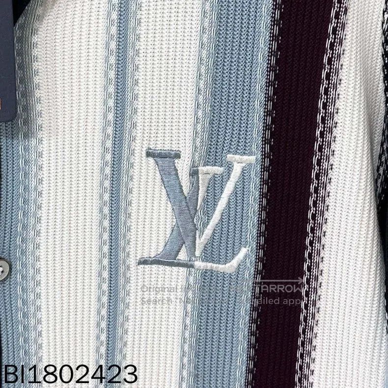 Louis Vuitton Louis Vuitton FW25 Embroidered Stripe Shirt. Size US S / EU 44-46 / 1 - 4 Thumbnail