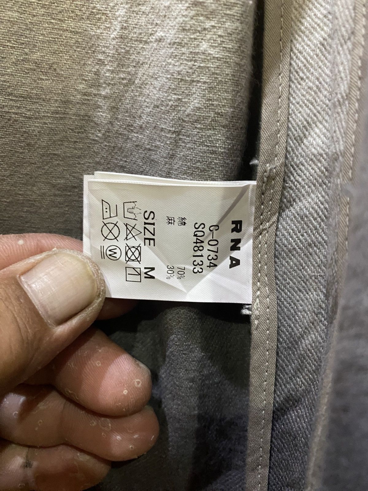 Japanese Brand RNA N Two Tone Long Jacket Size US M / EU 48-50 / 2 - 12 Thumbnail