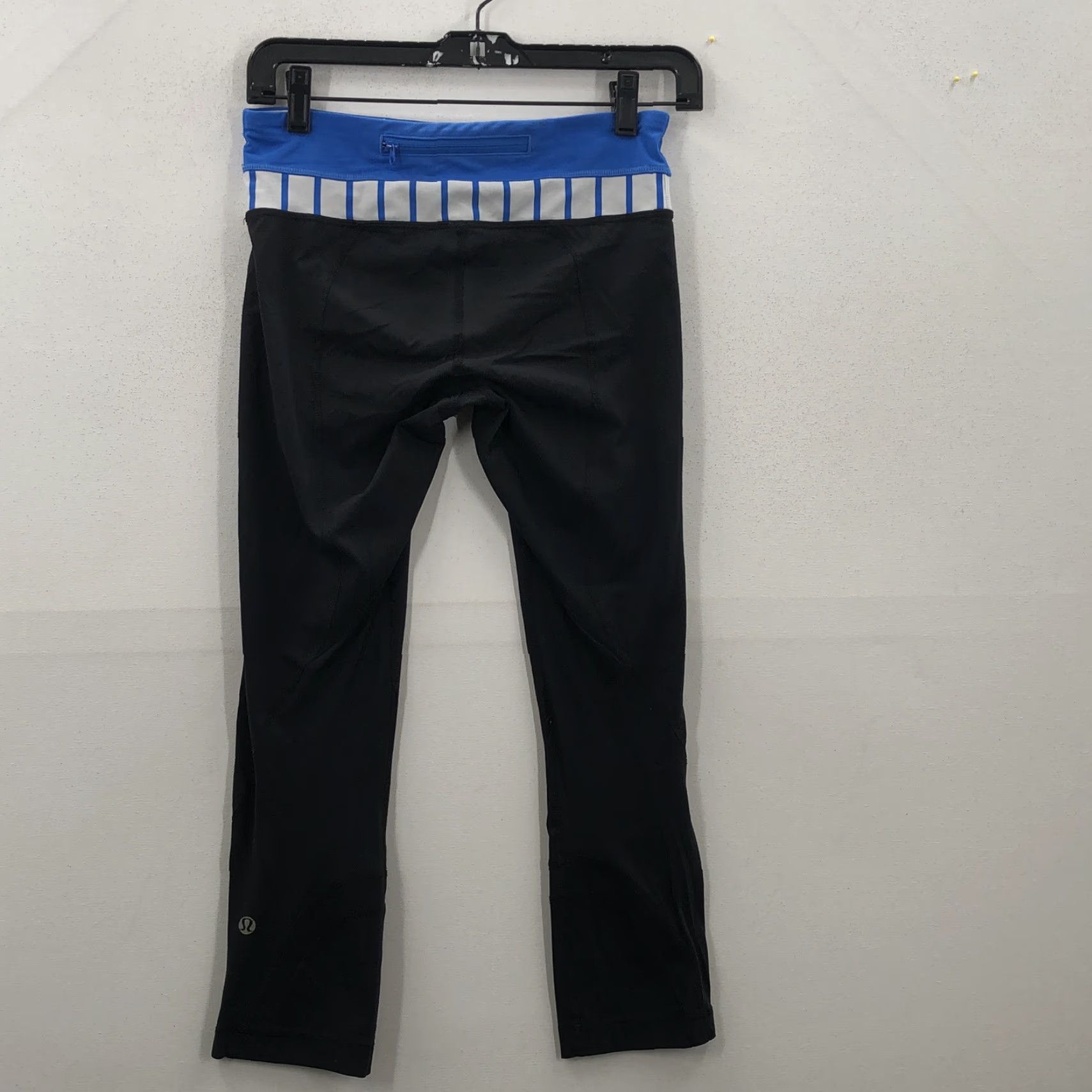 Lululemon Lululemon Womens Black Mid Rise Workout Skinny Leggings Size 4 Compression Size 27" / US 4 / IT 40 - 7 Thumbnail