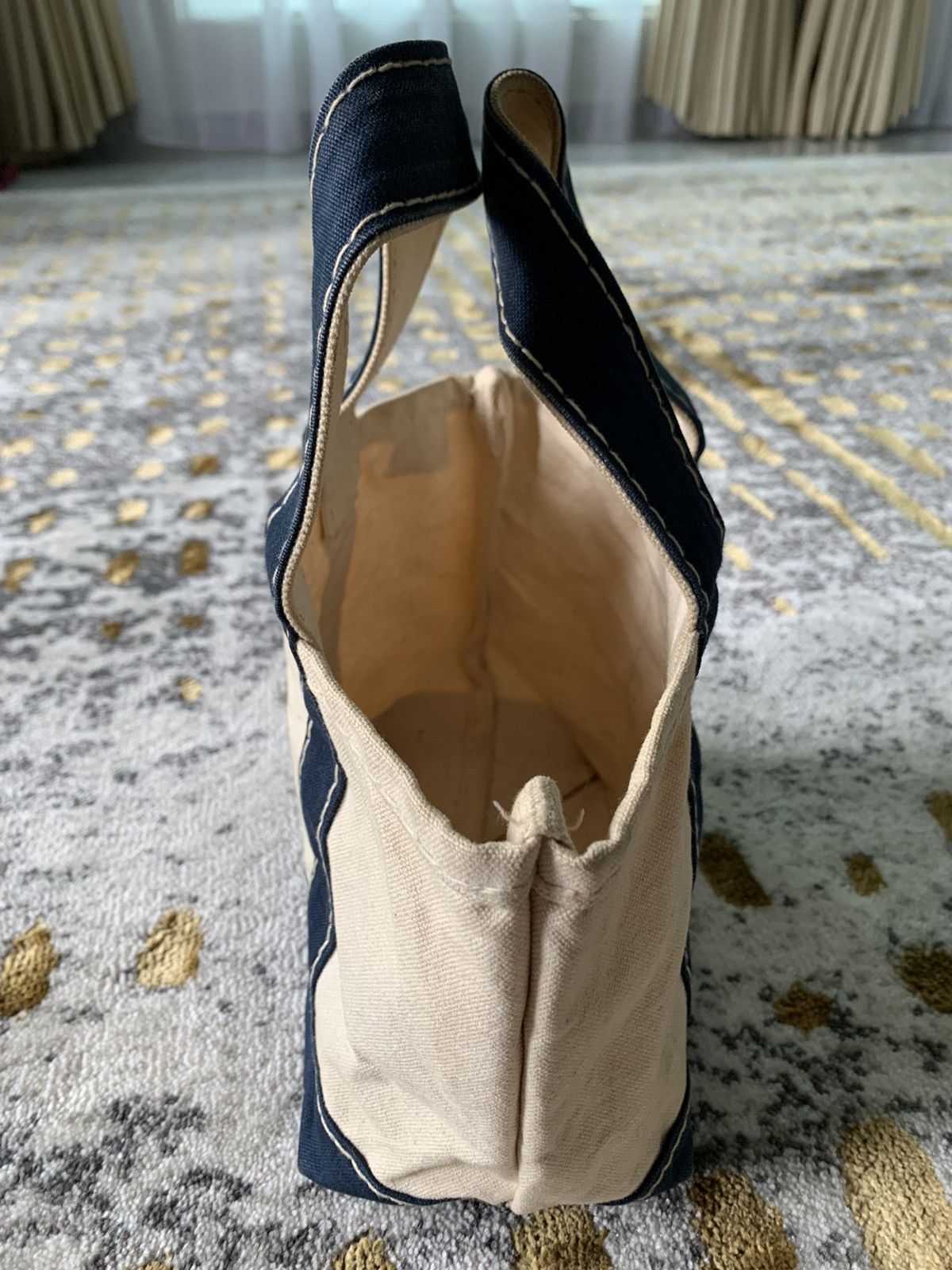 L.L. Bean × Lands' End × Vintage Lands End Heavy Canvas carry tote Size ONE SIZE - 4 Thumbnail