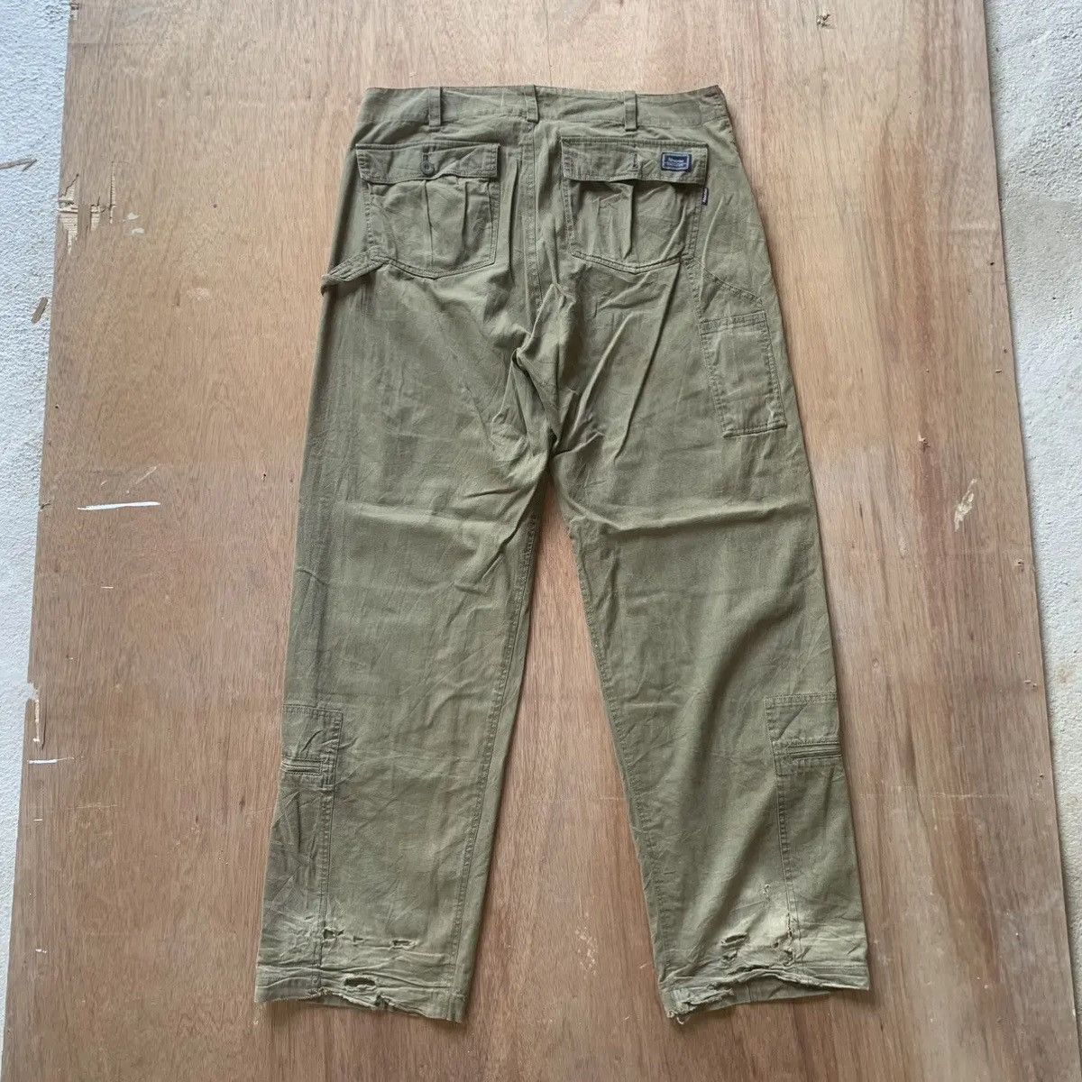 Beauty Beast VINTAGE ABSTRISE TROUSERS BAGGY 36x33 CARPENTER PANTS Size US 36 / EU 52 - 9 Thumbnail