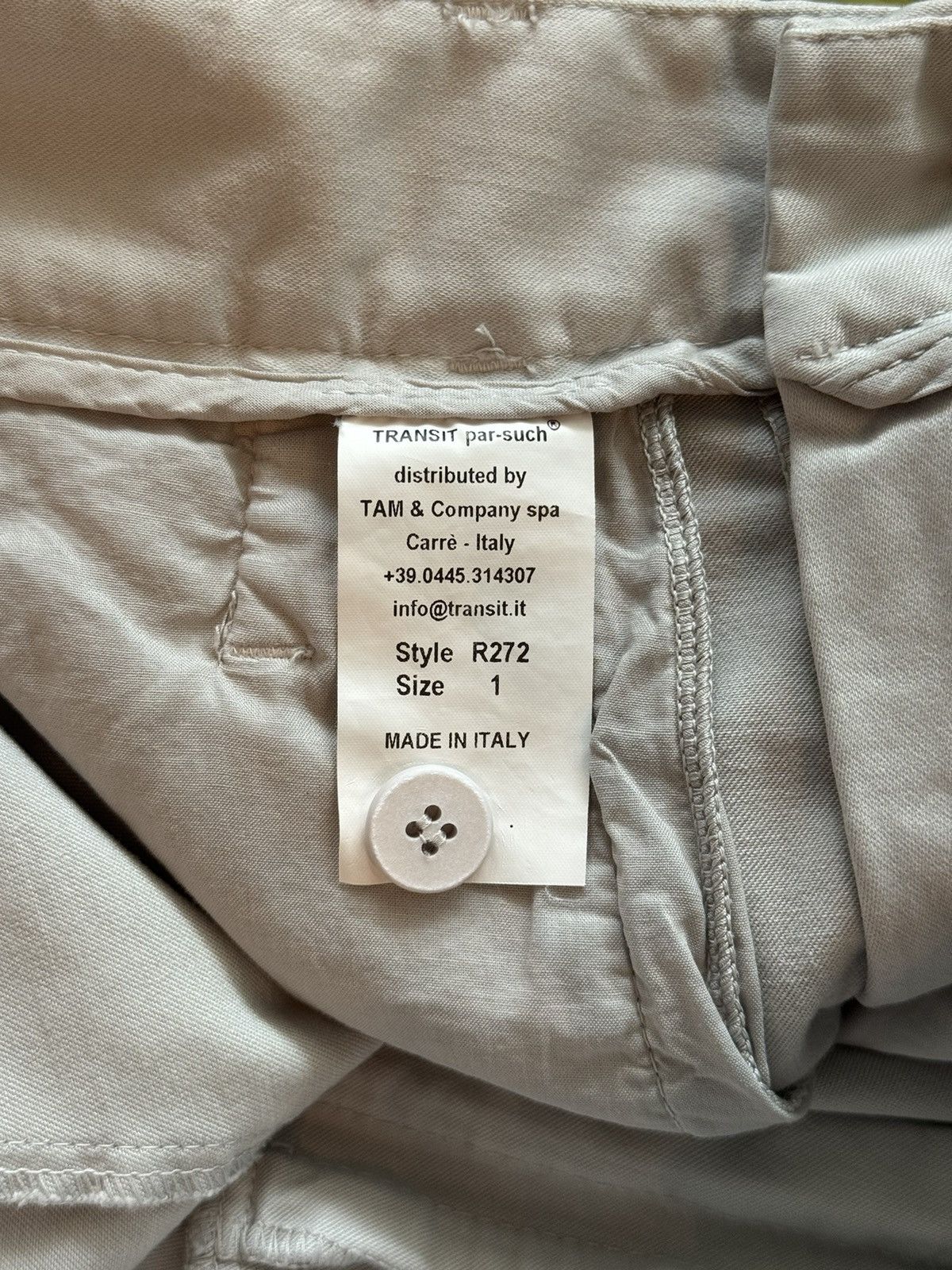 Transit Transit avant garde wide leg barrel fit pants Size 28" / US 6 / IT 42 - 8 Thumbnail
