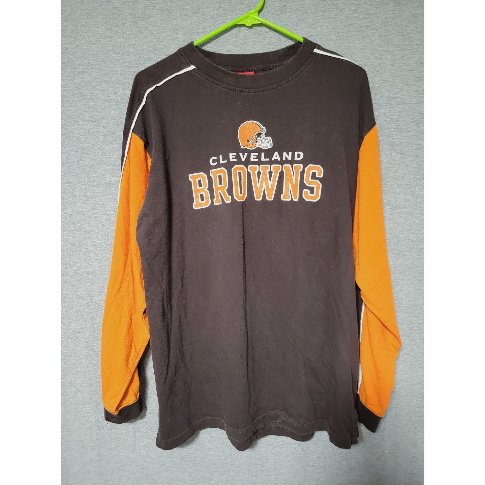 NFL Vintage 90s NFL Cleveland Browns Long Sleeve T Shirt LG Size US L / EU 52-54 / 3 - 1 Thumbnail