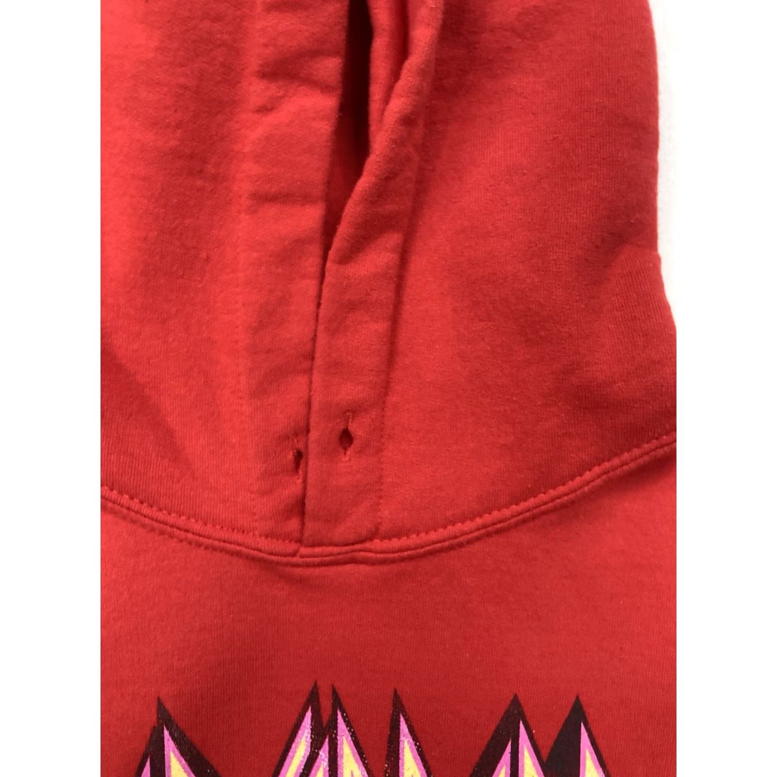 Vintage VINTAGE Def Leppard High N Dry Graphic Pullover Hoodie Mens Large Red Music Size US L / EU 52-54 / 3 - 3 Thumbnail
