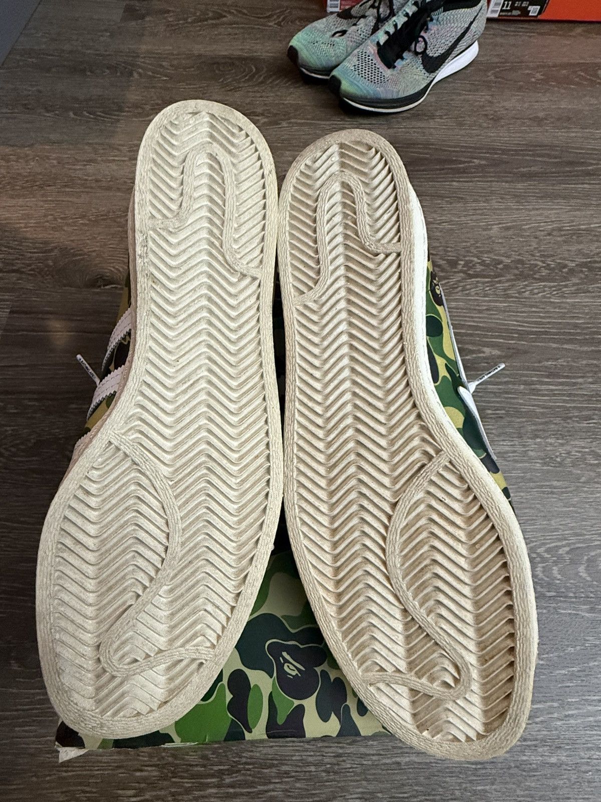 Adidas Adidas X bape superstar Size US 10.5 / EU 43-44 - 9 Thumbnail
