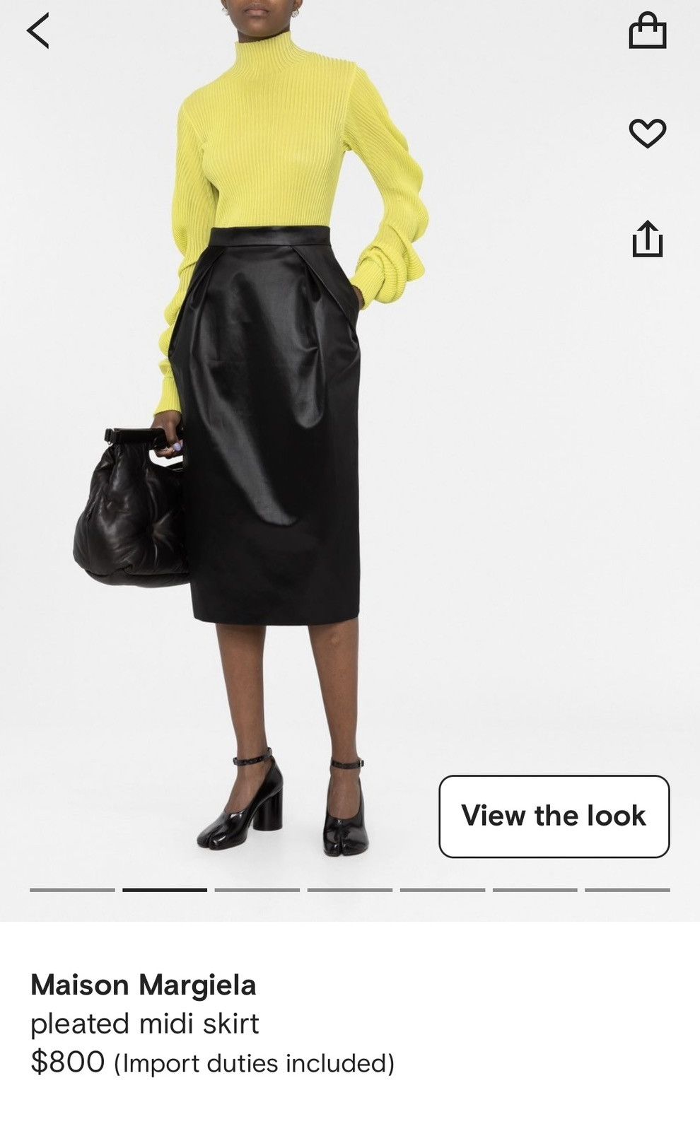 Maison Margiela Maison margiela midi skirt Size 28" / US 6 / IT 42 - 6 Thumbnail