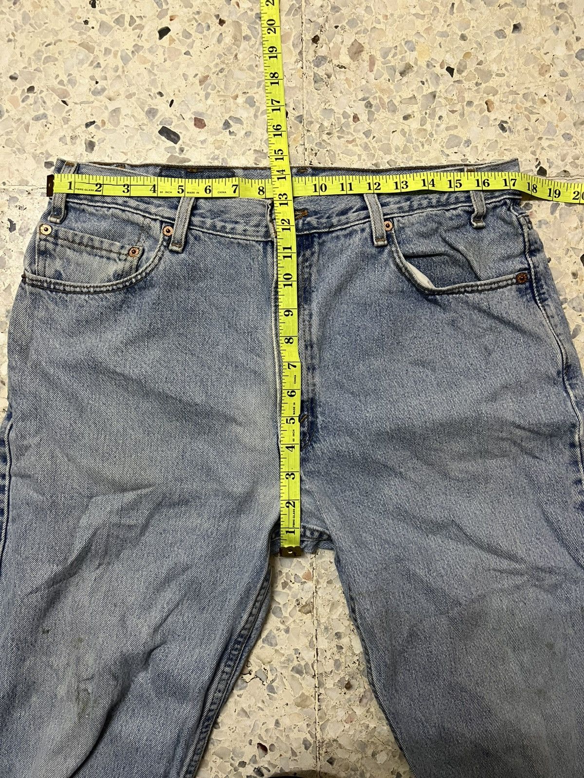 Levi's Vintage Clothing Vintage 90s light blue wash Levi’s 505 faded Size US 35 - 13 Thumbnail