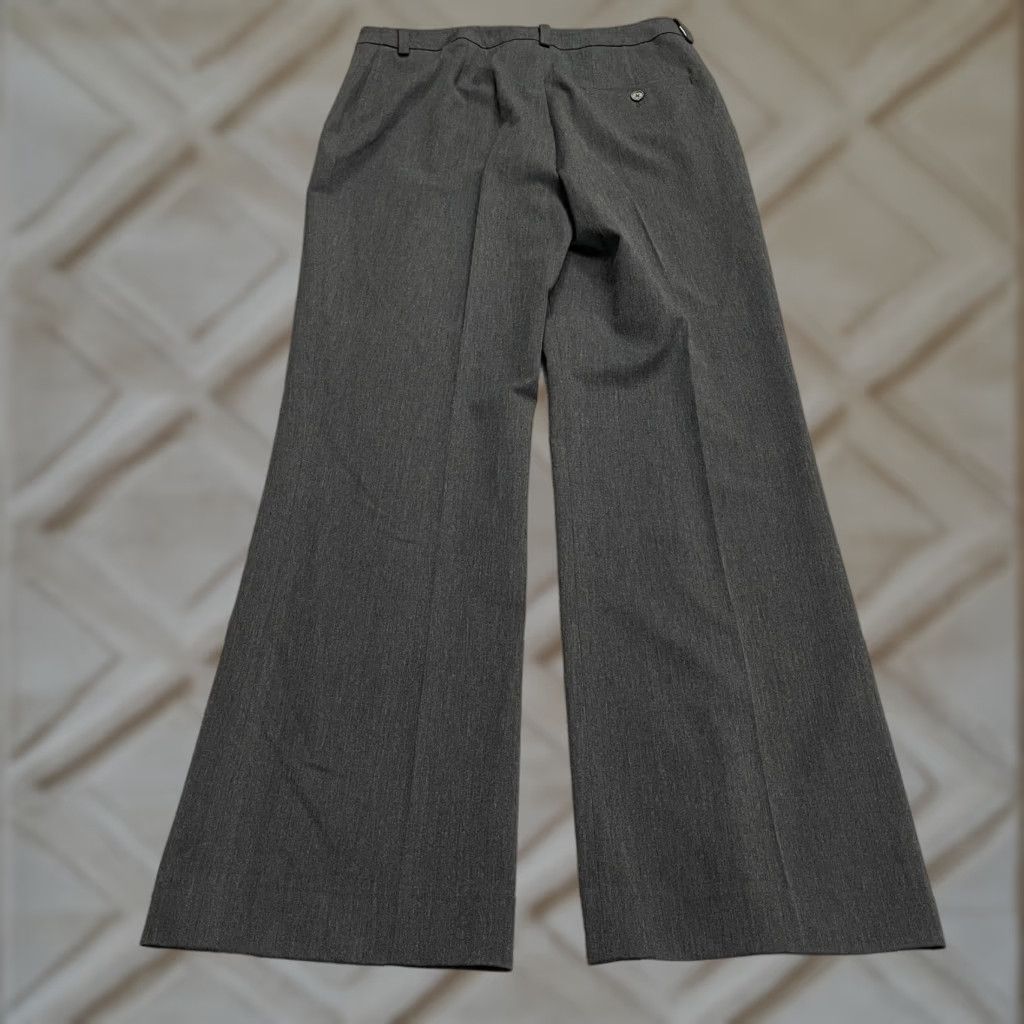 Jones New York Jones New York Stretch Dress Pants Womens 8 Gray Straight High Rise 32x32 Business Formal Workwear Pant Mens? Size 30" / US 8 / IT 44 - 1 Thumbnail