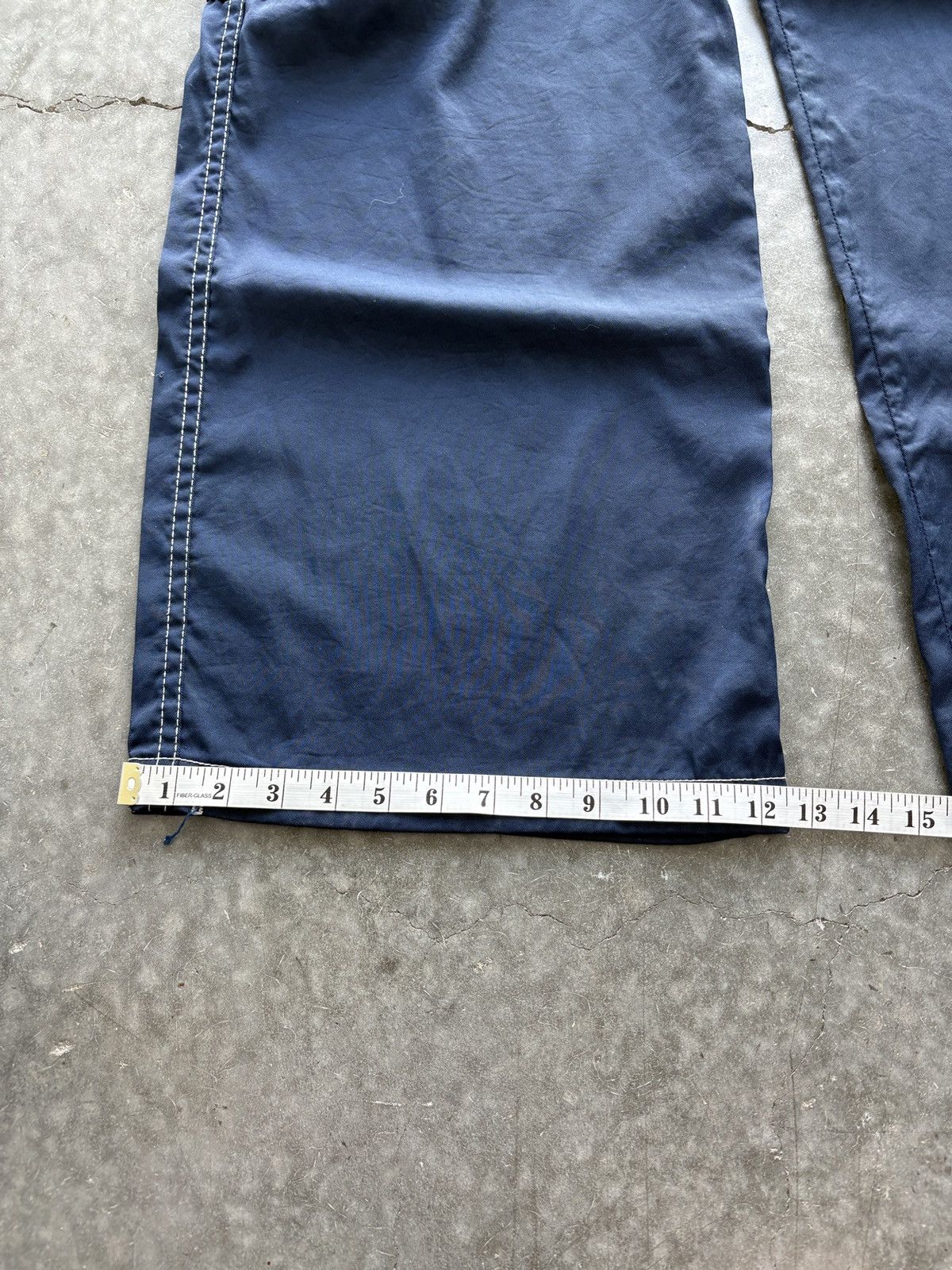 Vintage Vintage 90s Kikwear Baggy Cargo Pants Nylon Rave Adjustable Size US 34 / EU 50 - 13 Thumbnail
