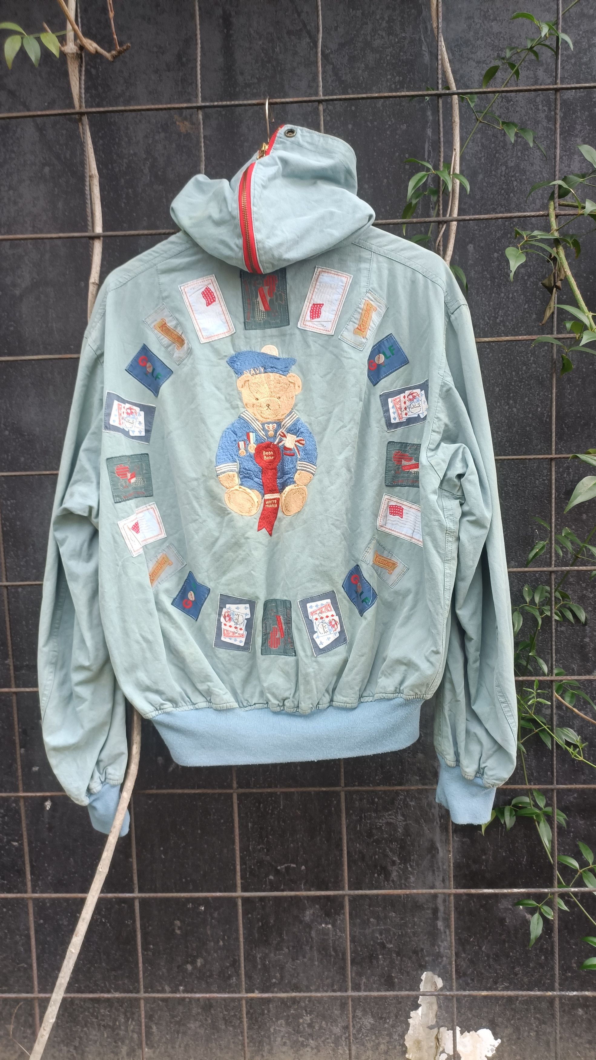 Karl Helmut × Vintage Karl Helmut sailing bomber jacket vintage Size US L / EU 52-54 / 3 - 2 Thumbnail