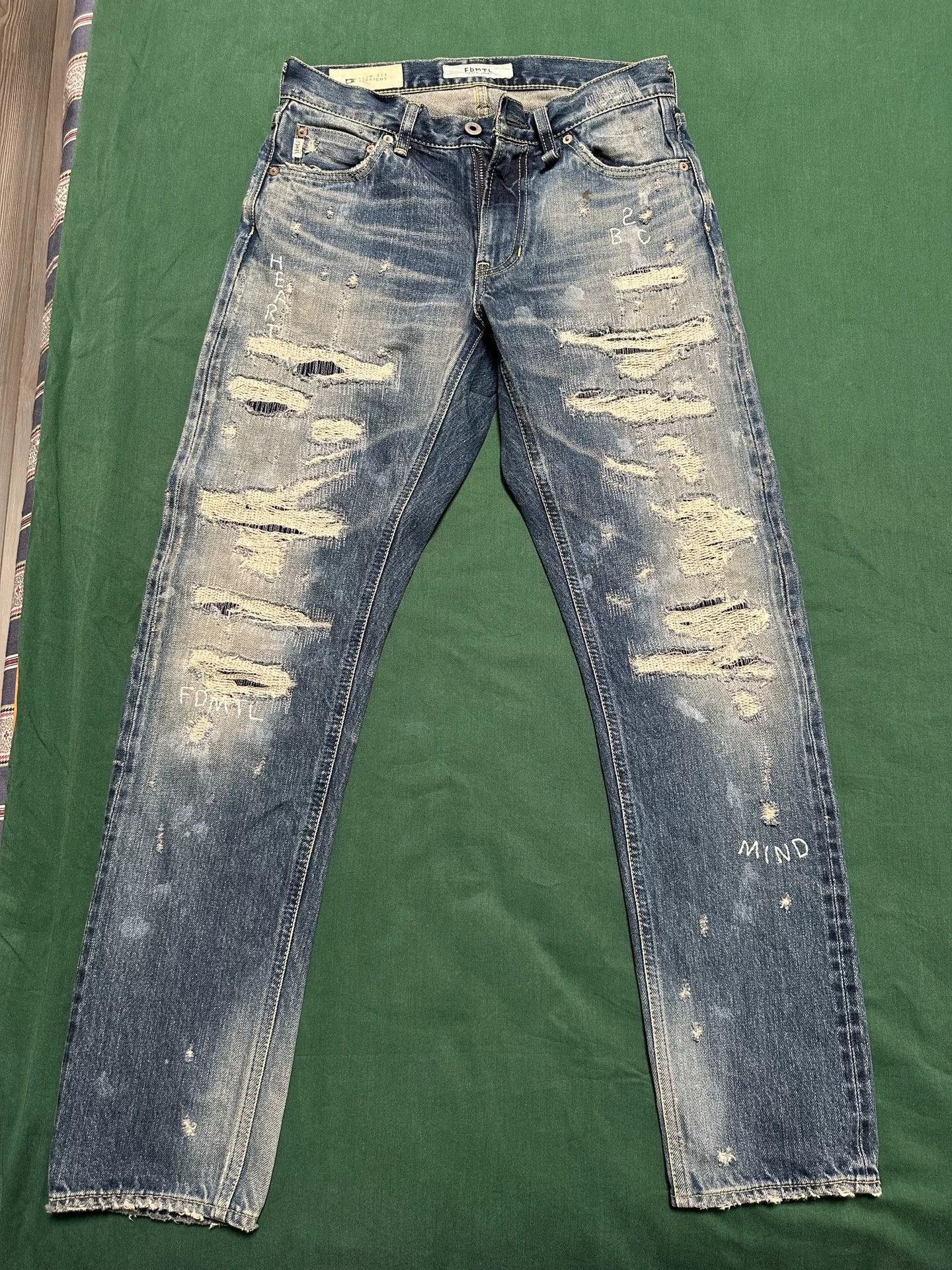 FDMTL FDMTL BBC Collaboration Jeans Size US 28 / EU 44 - 1 Thumbnail