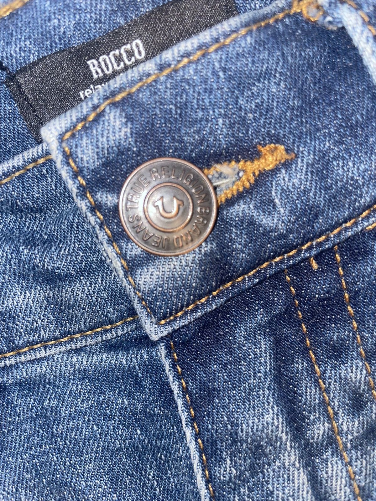 True Religion Rocco Relaxed Skinny Jeans Size US 29 - 5 Thumbnail