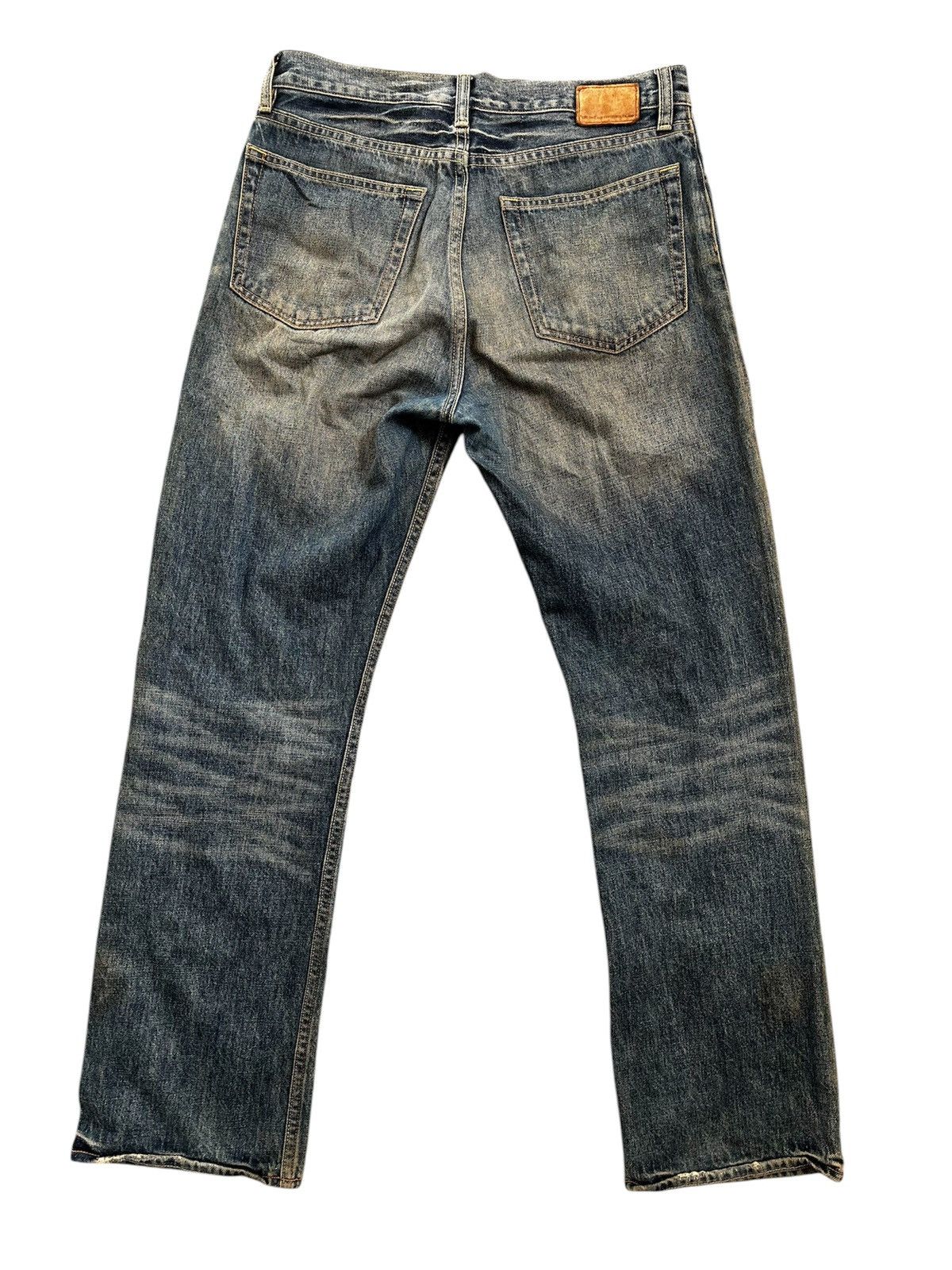 Gap Gap easy fit mud wash designed distress denim Size US 32 / EU 48 - 2 Thumbnail