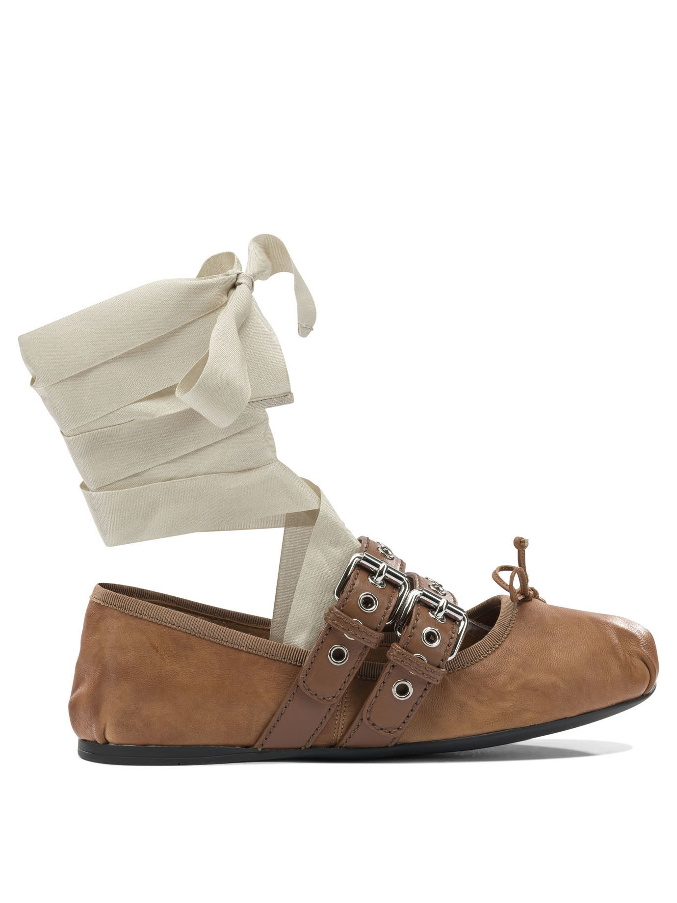 Miu Miu Miu Miu Ballerinas IT 38 Women - USA Duties Paid Size US 8 / IT 38 - 1 Thumbnail