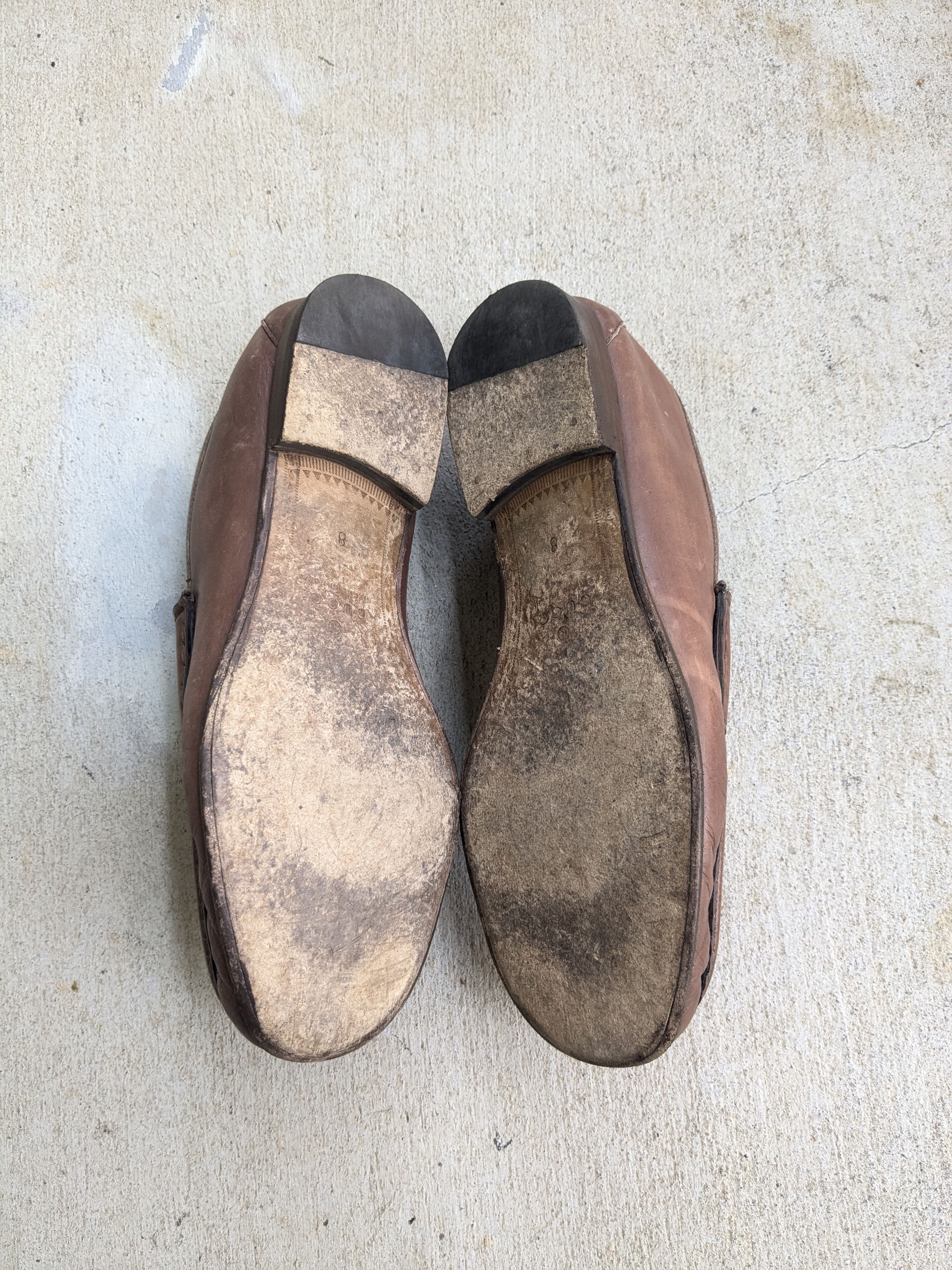 Gucci × Tom Ford Gucci Horsebit Loafers Brown 8.5 Rubber Leather Size US 8.5 / EU 41-42 - 10 Thumbnail