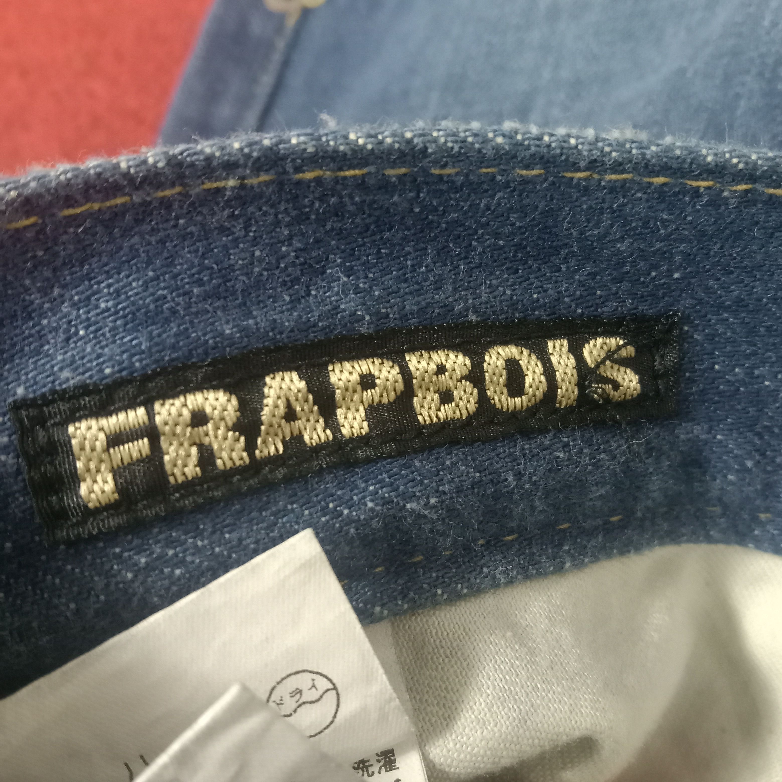 Designer × Frapbois × Issey Miyake Frapbois Issey Miyake Japanese Designer Rare Design Jeans Size US 30 / EU 46 - 13 Thumbnail