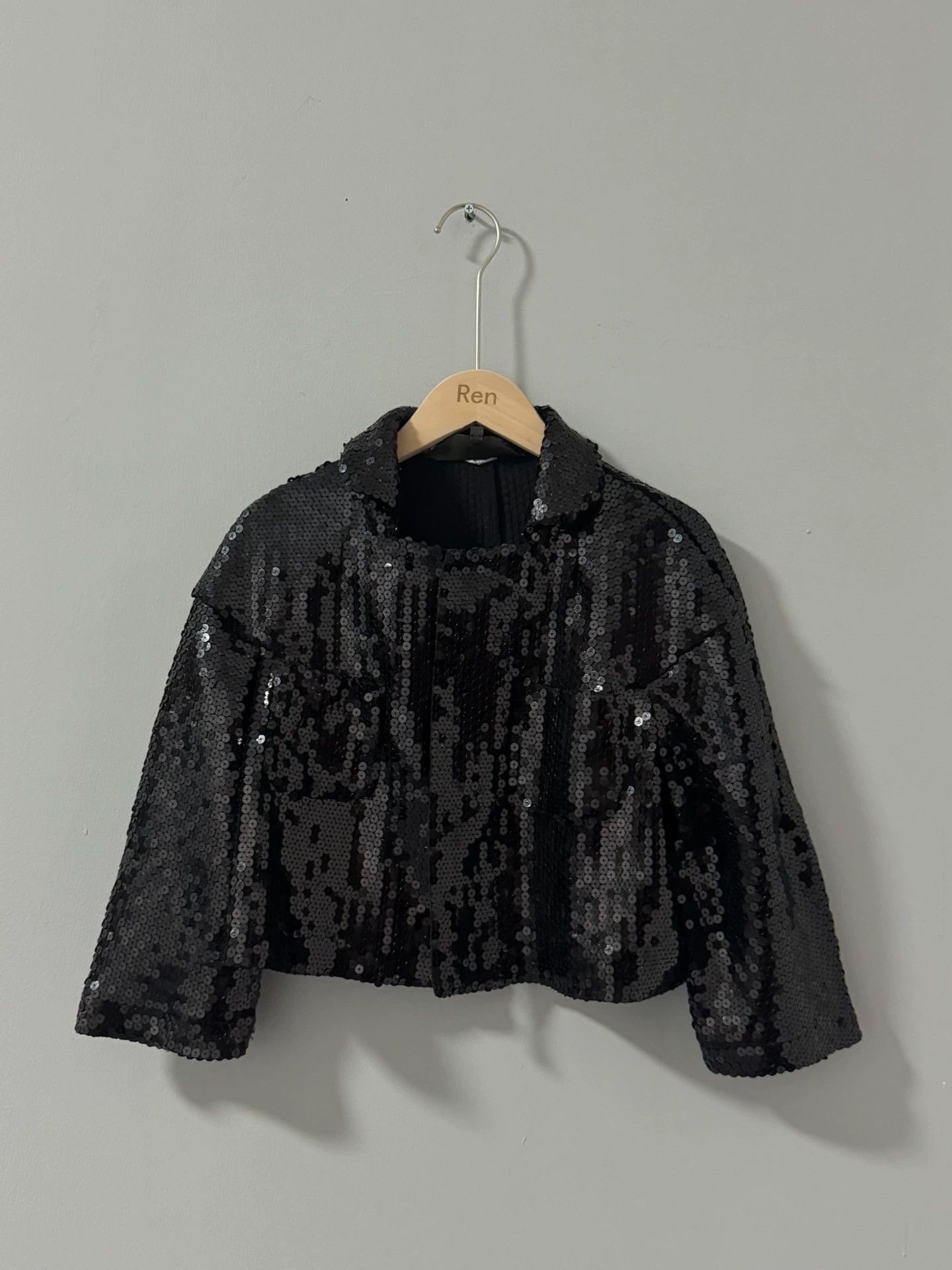 Comme des Garcons CDG 2017 Spring Sequin Jacket XS Size XS / US 0-2 / IT 36-38 - 2 Thumbnail