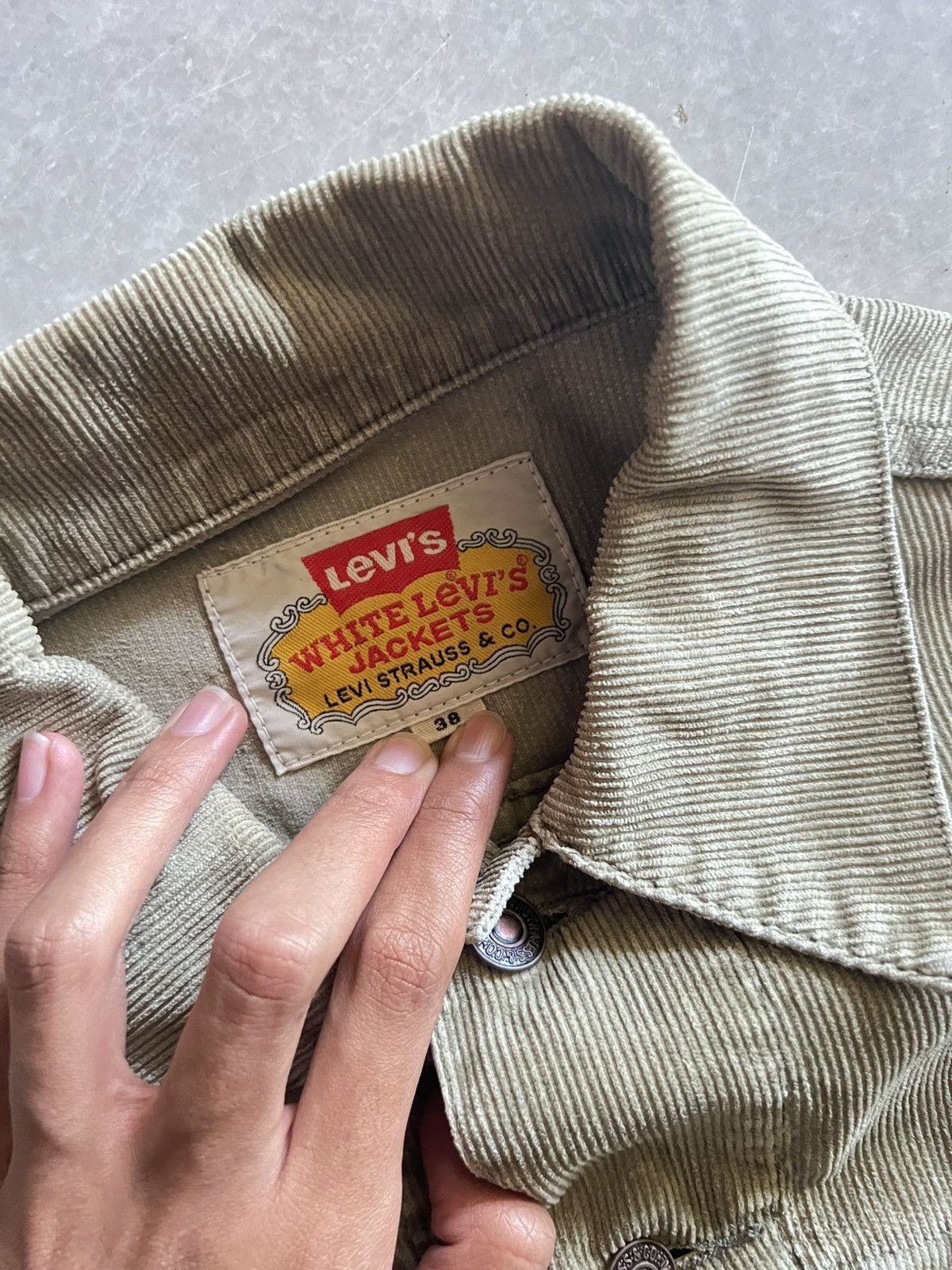 Levi's × Vintage VINTAGE LEVIS CORDUROY JACKET DENIM Size US M / EU 48-50 / 2 - 3 Thumbnail