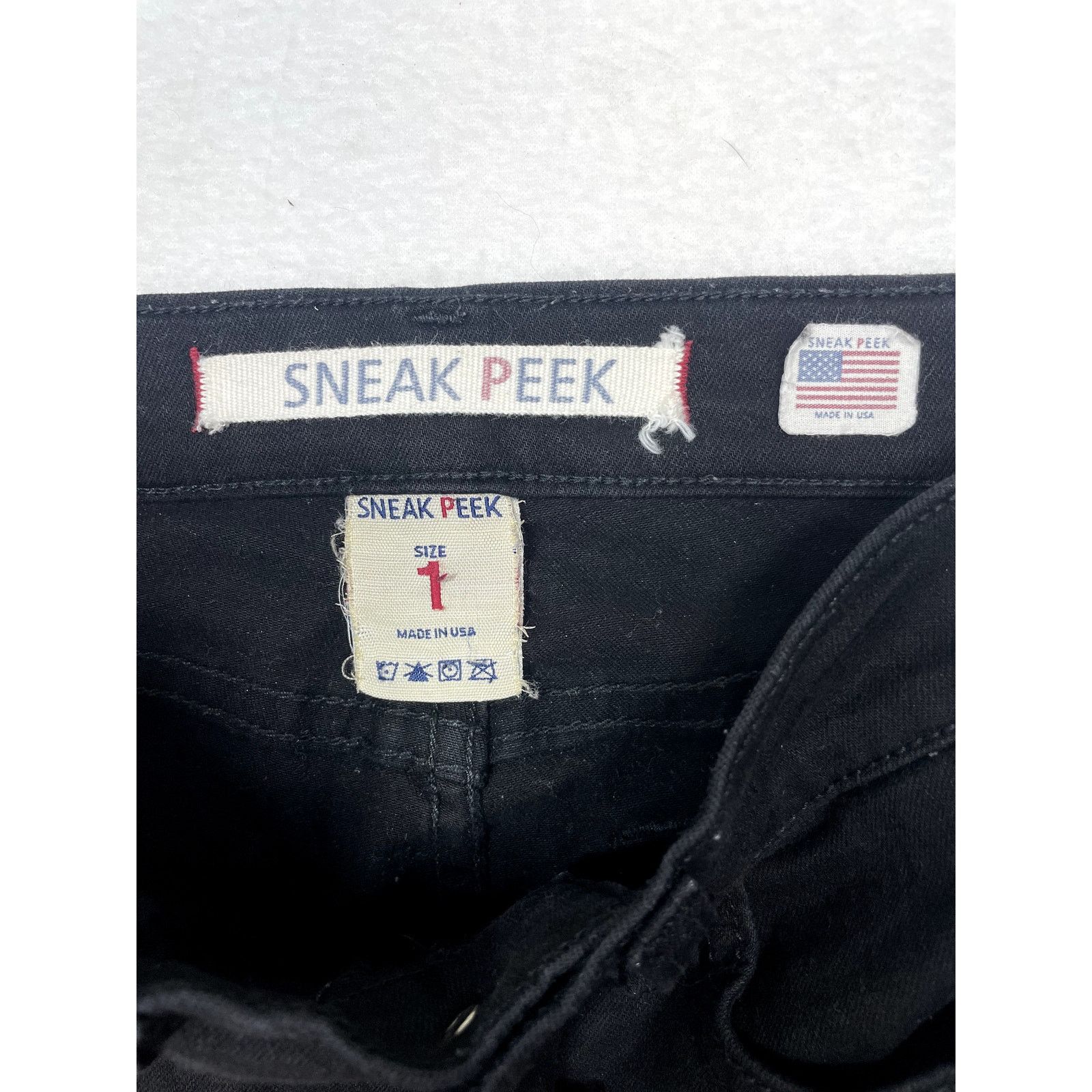 Other Sneak Peek Women’s Size 1 Black Ripped Skinny Jeans Size 25" / US 0 / IT 36 - 5 Thumbnail