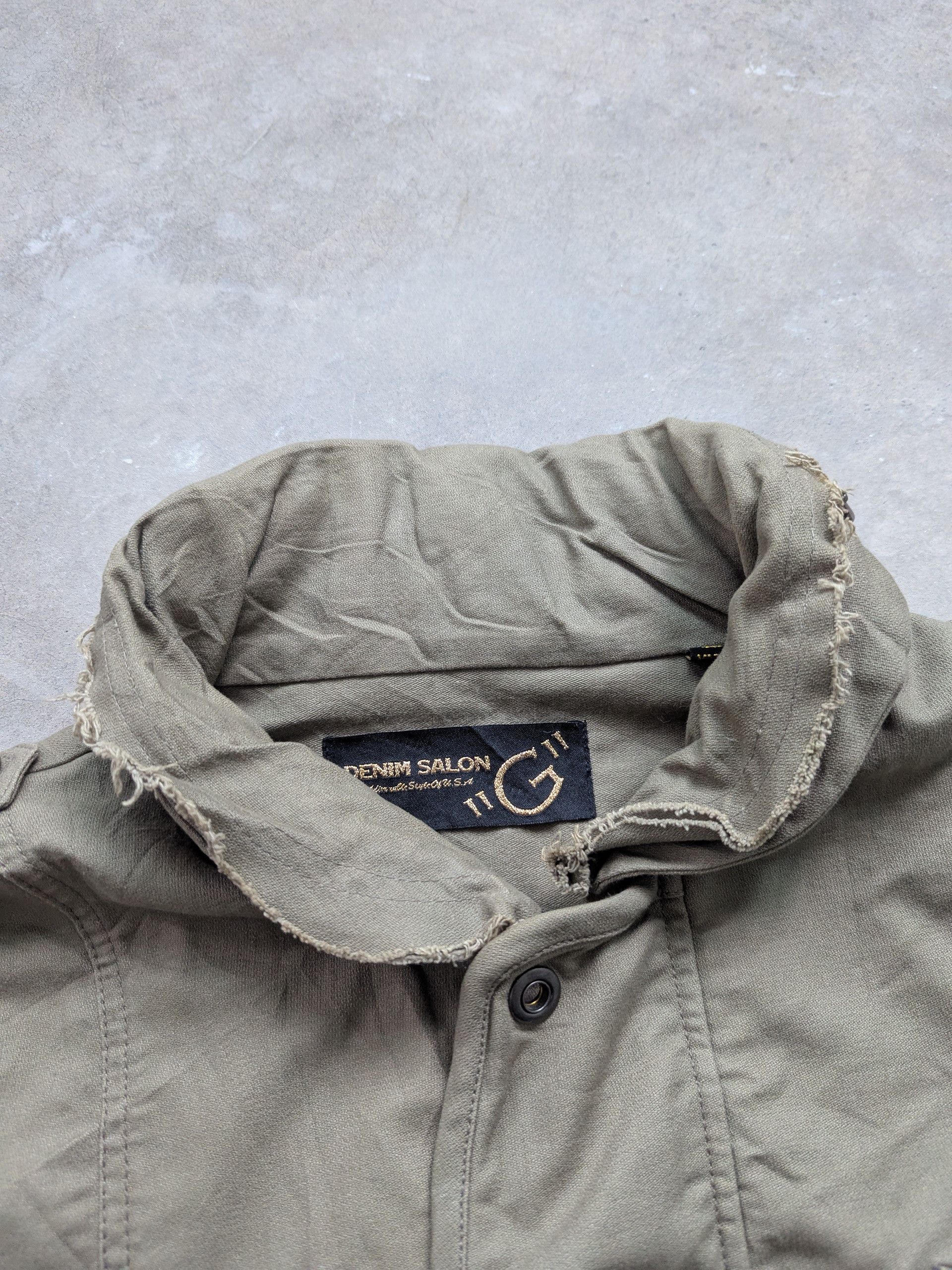 Japanese Brand × Le Grande Bleu (L.G.B.) × Vintage Vintage Distressed Bondage Jacket LGB Style Size M / US 6-8 / IT 42-44 - 14 Thumbnail