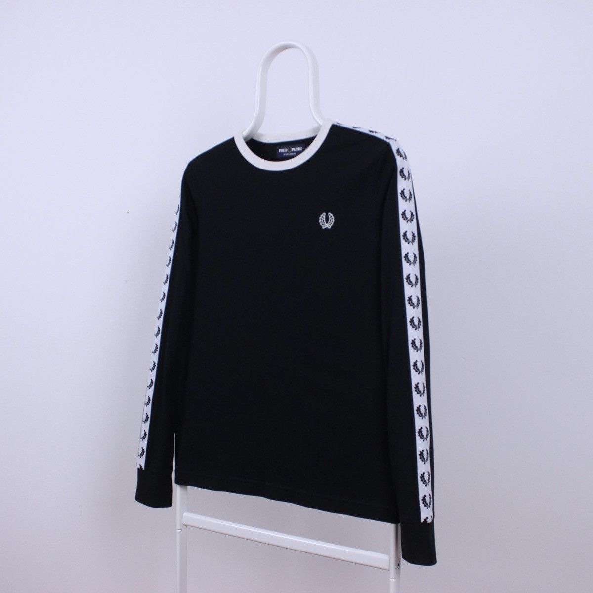 Fred Perry Fred Perry Lampas Long Sleeve T-Shirt Size S / US 4 / IT 40 - 2 Thumbnail