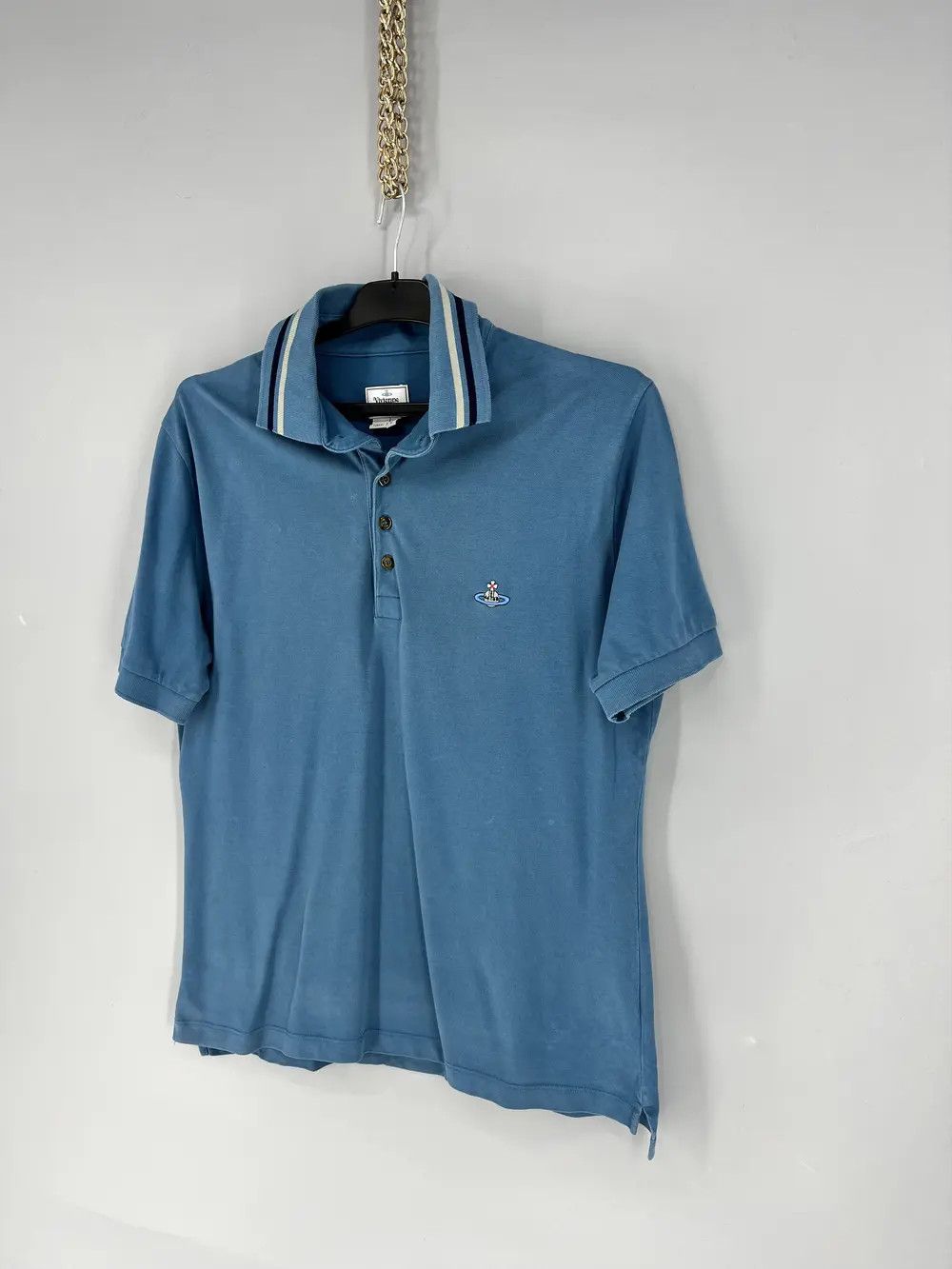 Vivienne Westwood Vintage Vivienne Westwood Luxury Polo T-Shirt Size US L / EU 52-54 / 3 - 3 Thumbnail