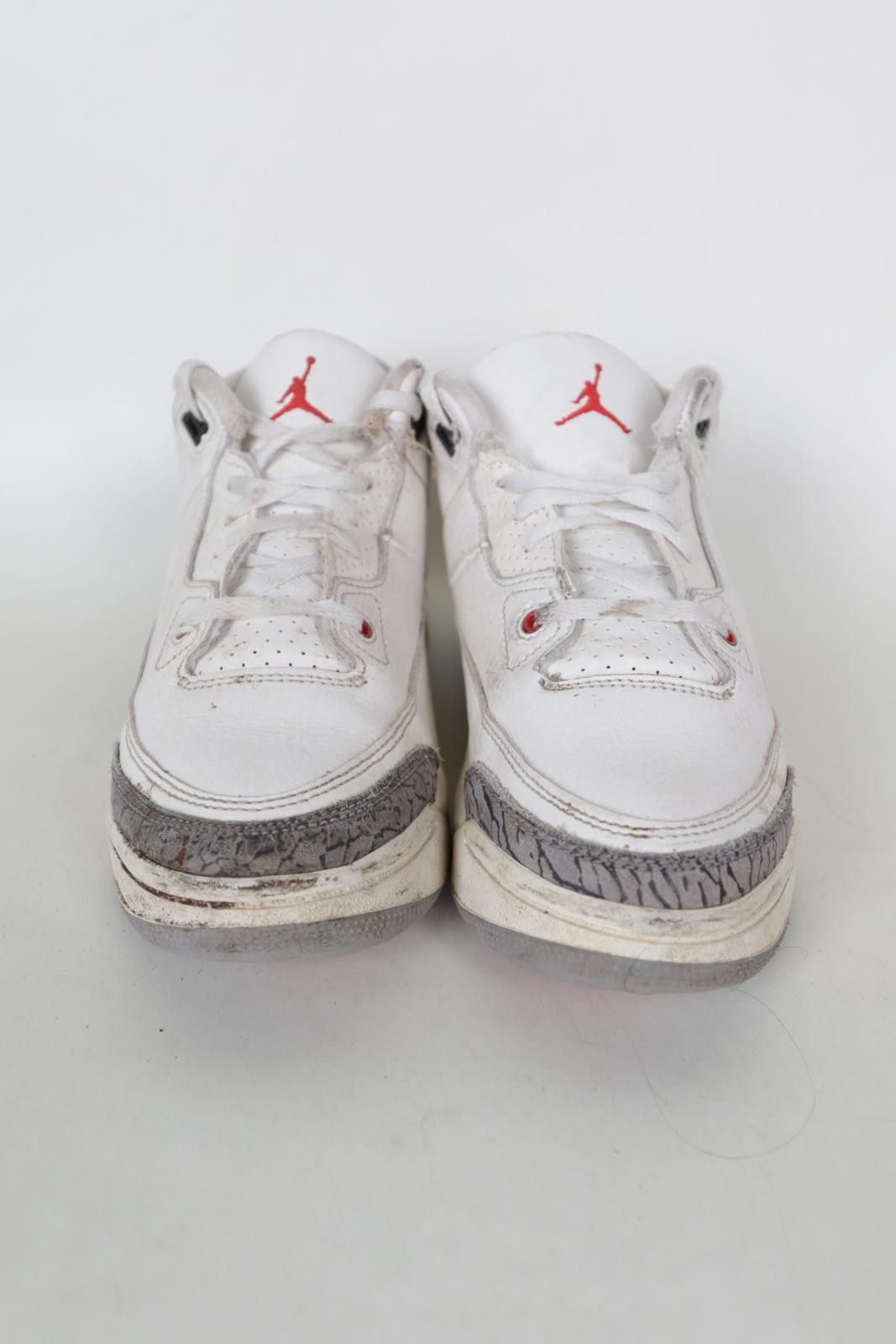 Nike 2022' Nike x Air Jordan 3 White Cement Low-Top Sneakers Size US 9 / EU 42 - 2 Thumbnail