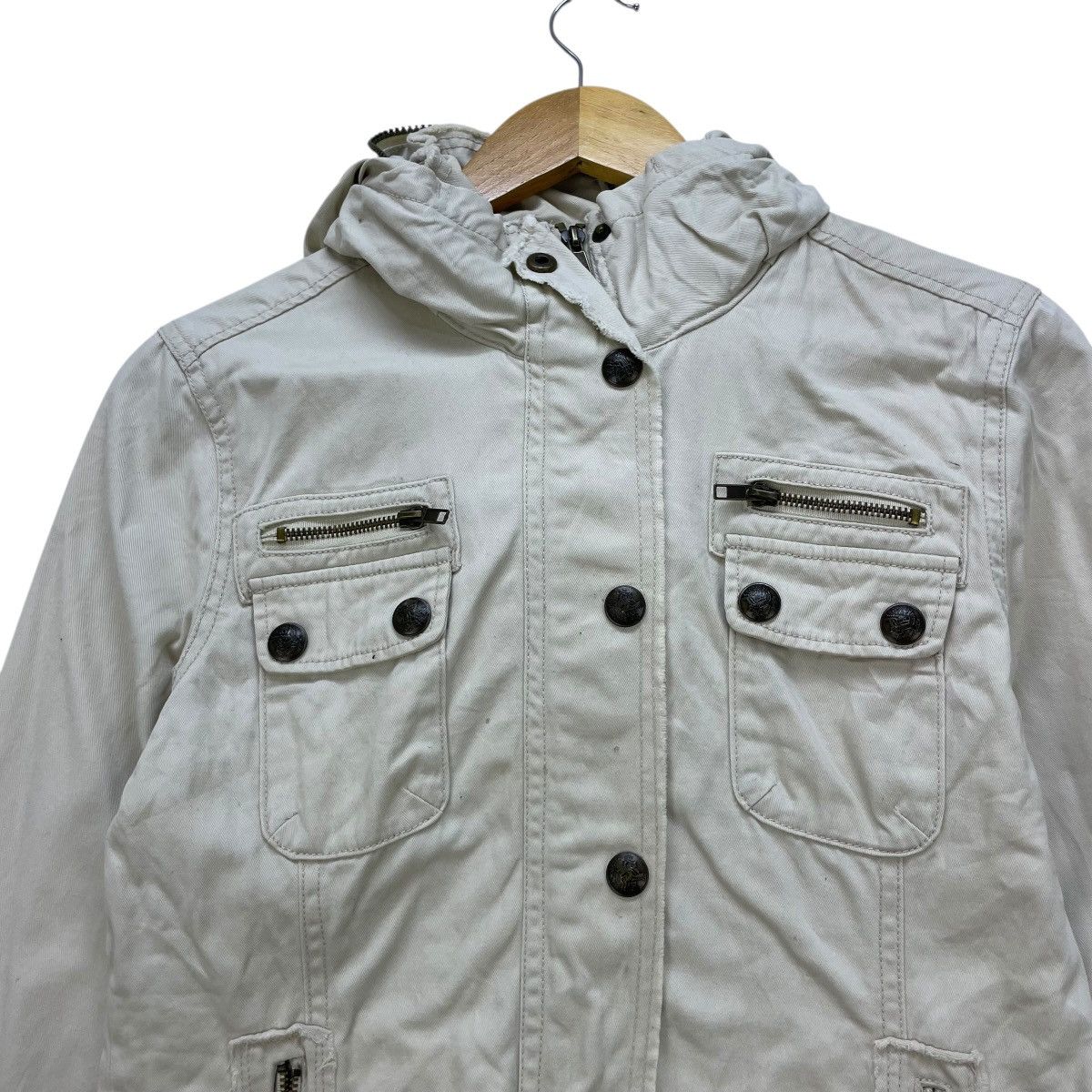 If Six Was Nine 💥Japanese Brand Sky Bomber Reconstructed Jacket Size M / US 6-8 / IT 42-44 - 3 Thumbnail