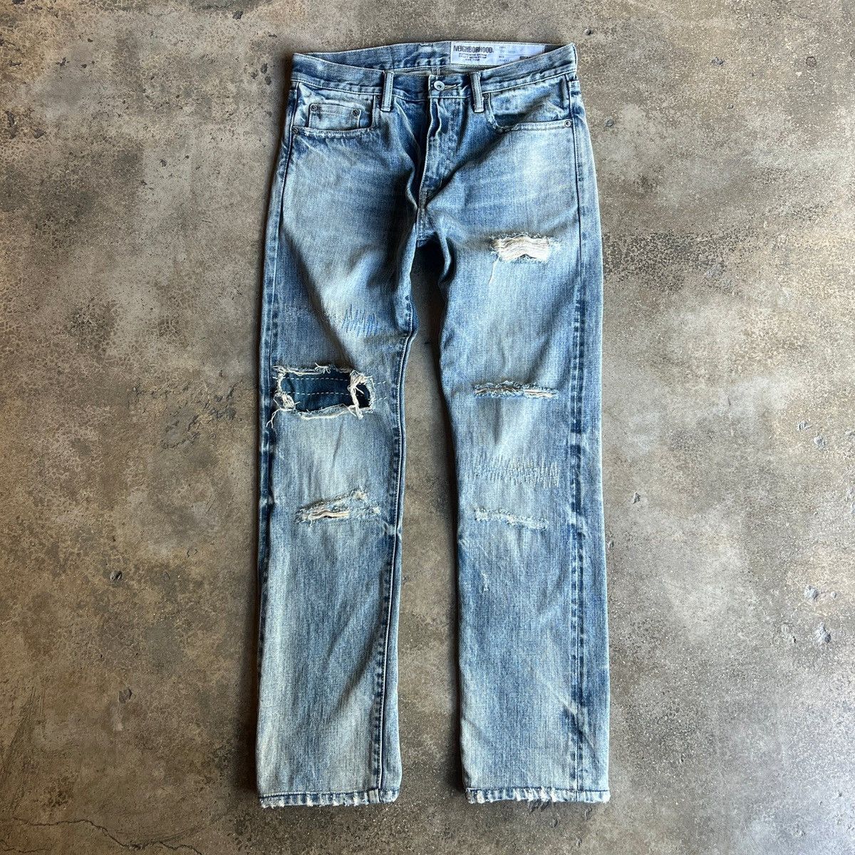 Neighborhood NEIGHBORHOOD JAPAN “Bullet Savage” SELVEDGE Jeans Size US 30 / EU 46 - 1 Thumbnail