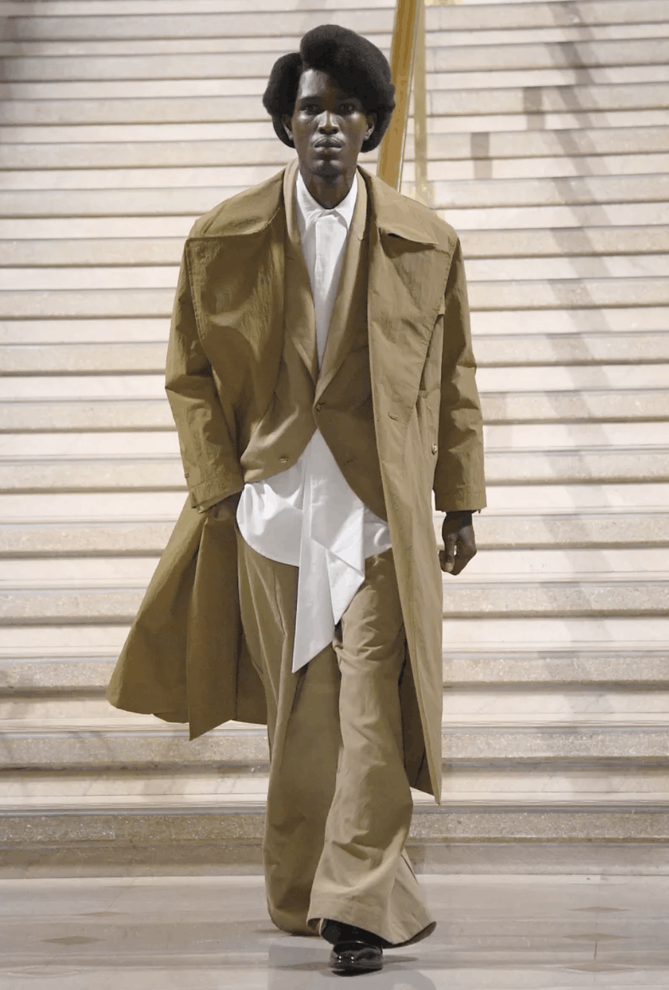 Willy Chavarria New SS24 Willy Chavarria Big Ass Trench Coat Size US M / EU 48-50 / 2 - 1 Thumbnail