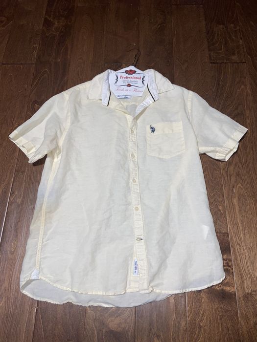 Us polo best sale linen shirts