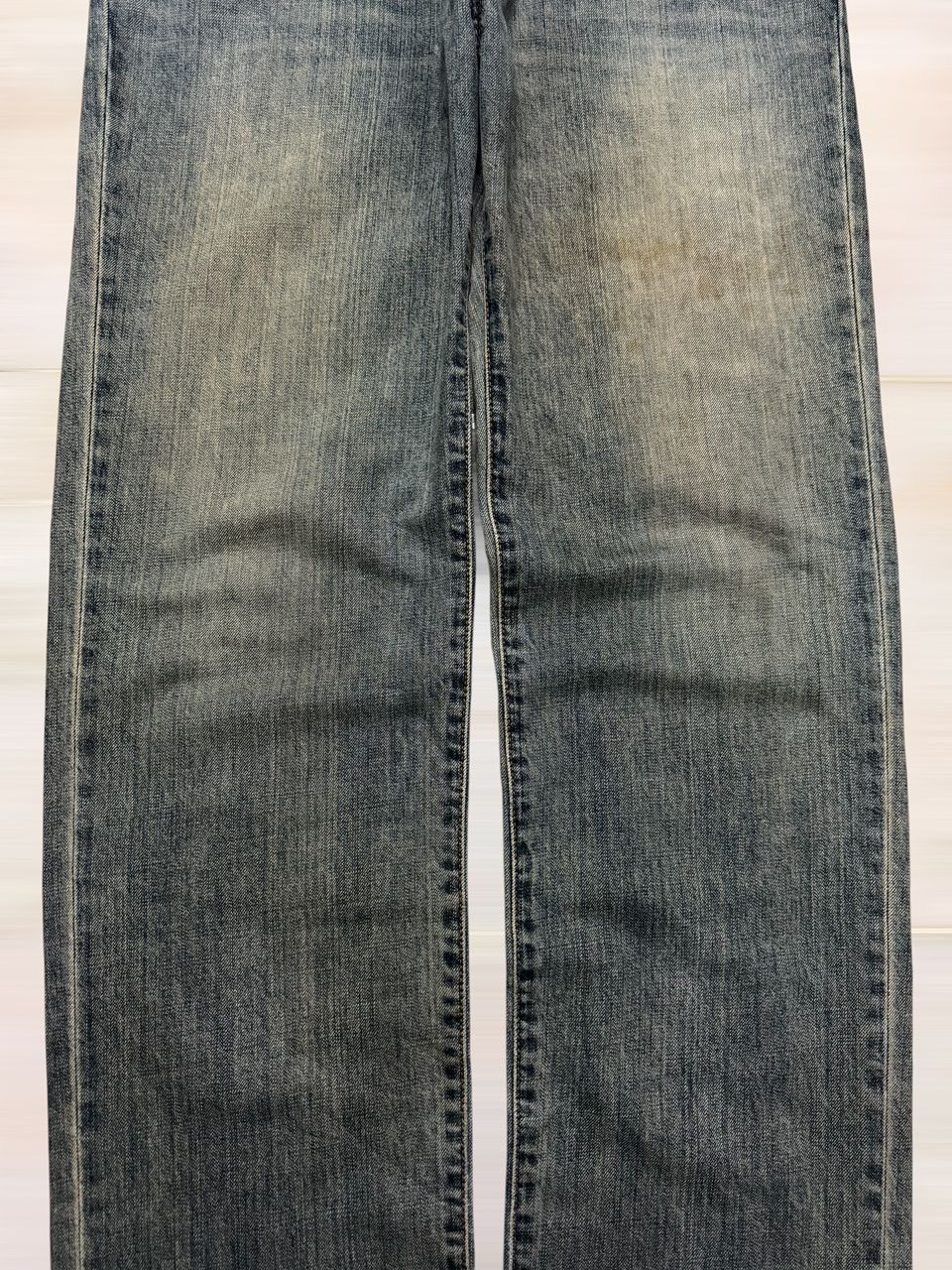 Wrangler 2000s Wrangler Buffalo Western Mud-Washed Crazy Jeans Size US 34 / EU 50 - 5 Thumbnail