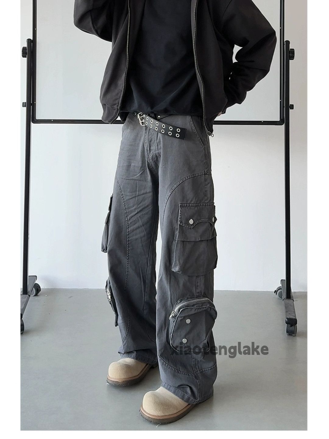 Designer × Japanese Brand × Vintage utility washed faded cleanfit outdoor military cargo pants Size US 30 / EU 46 - 3 Thumbnail