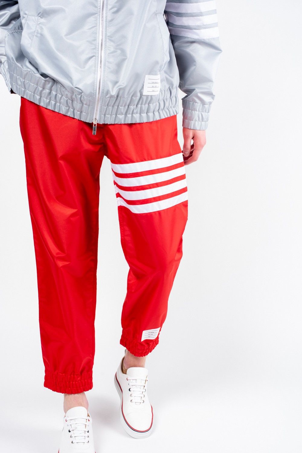 Thom Browne Last Size Thom Browne Relaxed Track Red Pants 4 Size US 34 / EU 50 - 1 Thumbnail