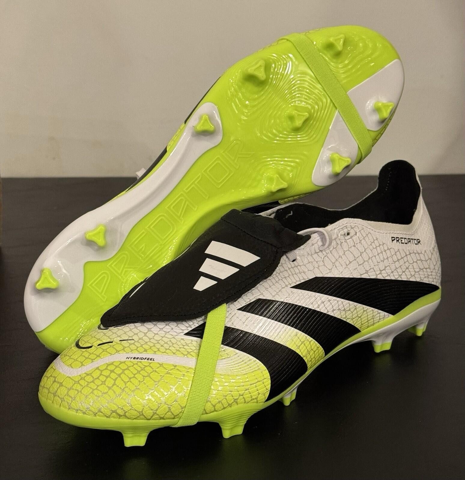 Adidas Adidas Predator League Soccer Cleats White Black Lemon Men's Size ONE SIZE - 6 Thumbnail