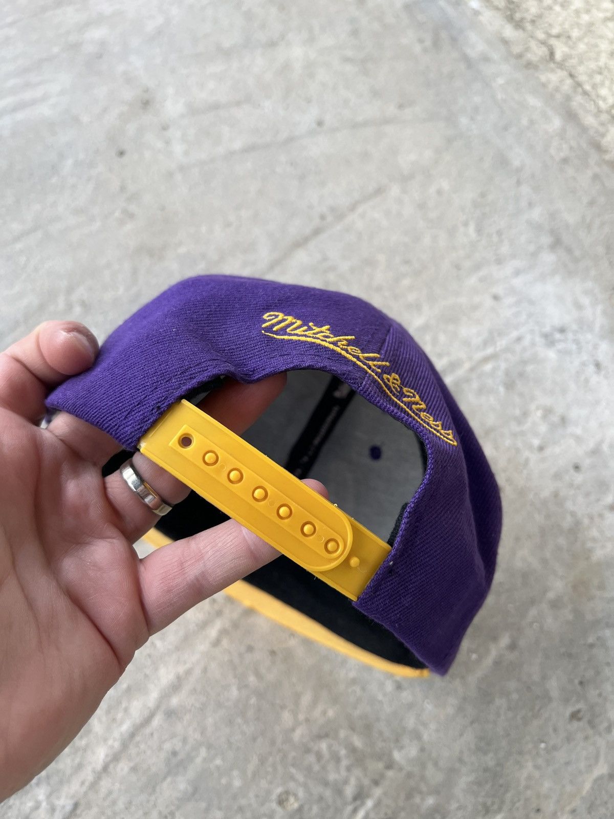 Mitchell & Ness Los Angeles Lakers Mitchell & Ness Cap Size ONE SIZE - 5 Thumbnail