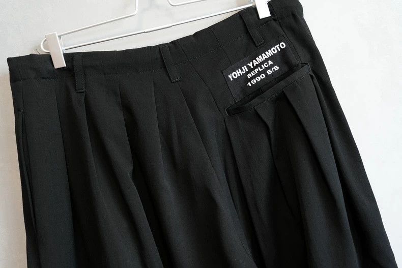 Yohji Yamamoto Yohji Yamamoto Yohji Yamamoto Balloon Pants with Drawstrin Size US 27 - 6 Thumbnail