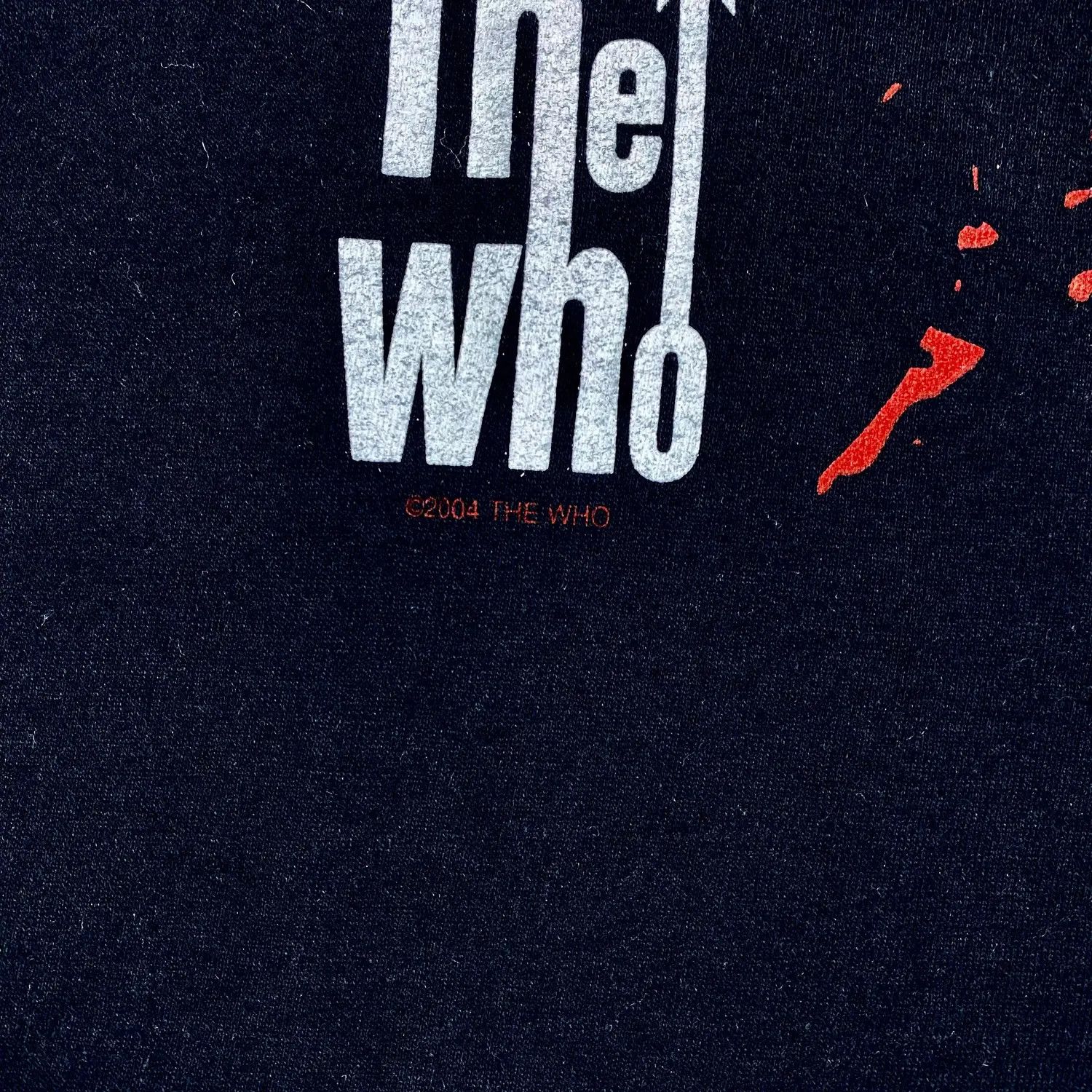 Band Tees Mens Vintage T Shirt The Who 2004 Size XL Size US XL / EU 56 / 4 - 4 Thumbnail