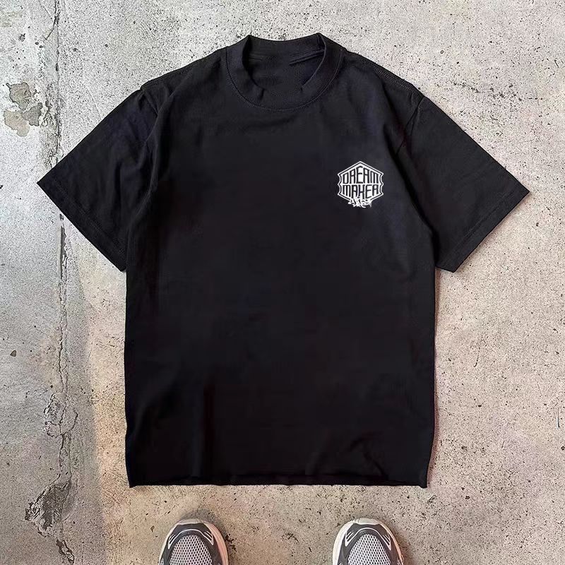 Vintage Black washed retro hip-hop God print t-shirt Size US M / EU 48-50 / 2 - 2 Thumbnail