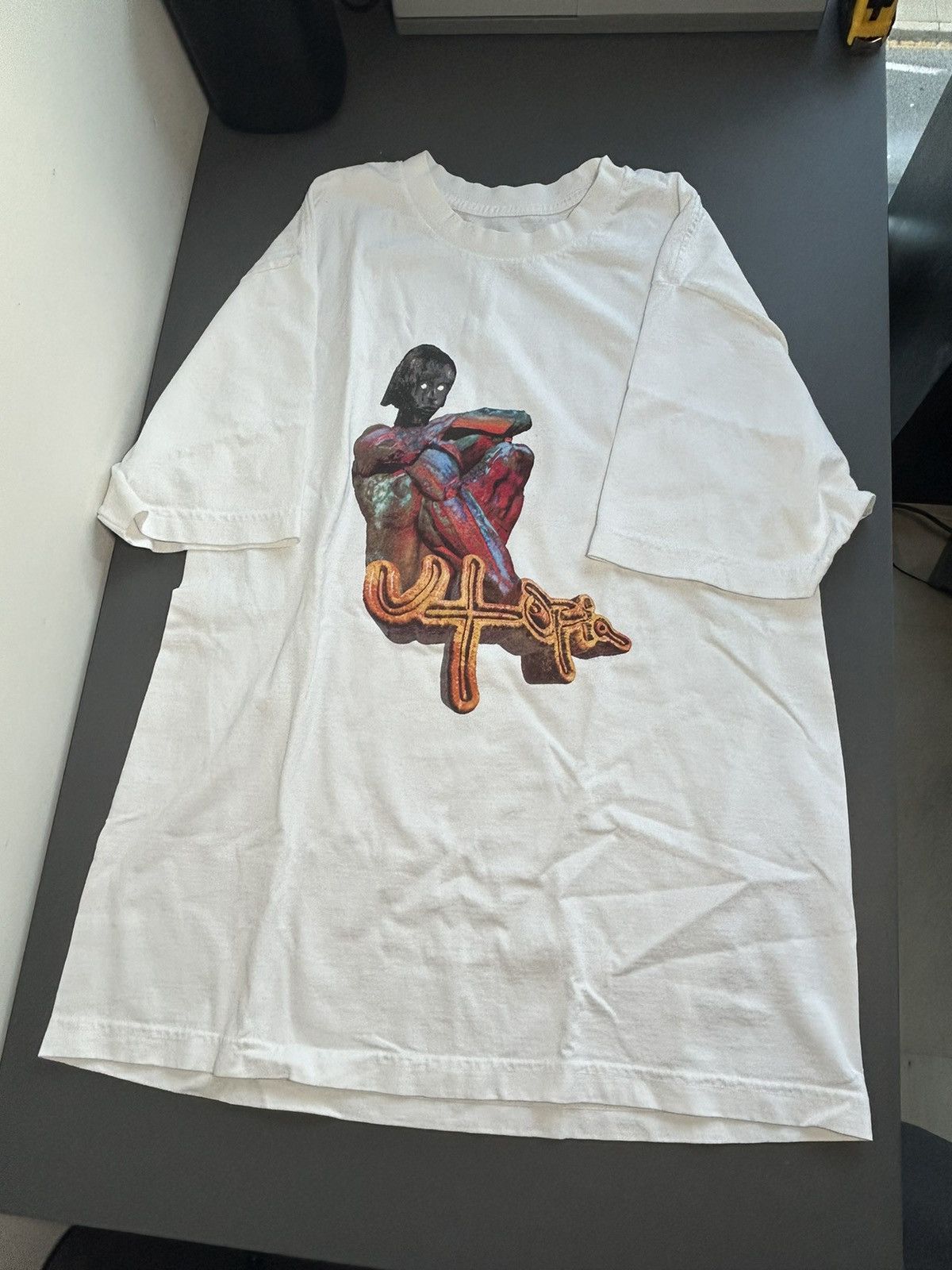 Travis Scott Travis Scott utopia merch tee Size US L / EU 52-54 / 3 - 5 Thumbnail