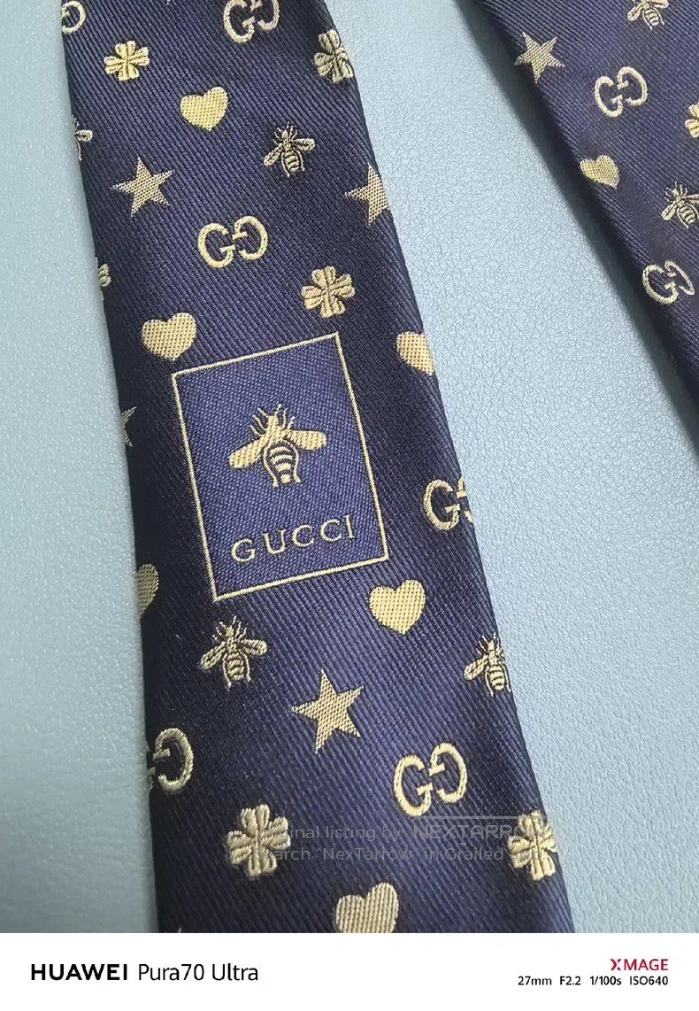 Gucci Gucci Little bee with a tie Size ONE SIZE - 6 Thumbnail