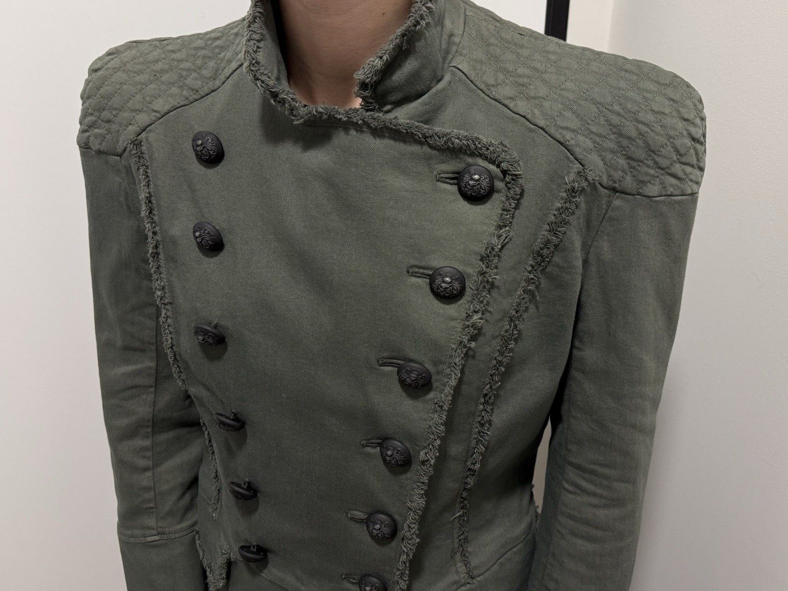 Pierre Balmain Pierre Balmain Double Breasted Military Napoleon Blazer Size XS / US 0-2 / IT 36-38 - 2 Thumbnail